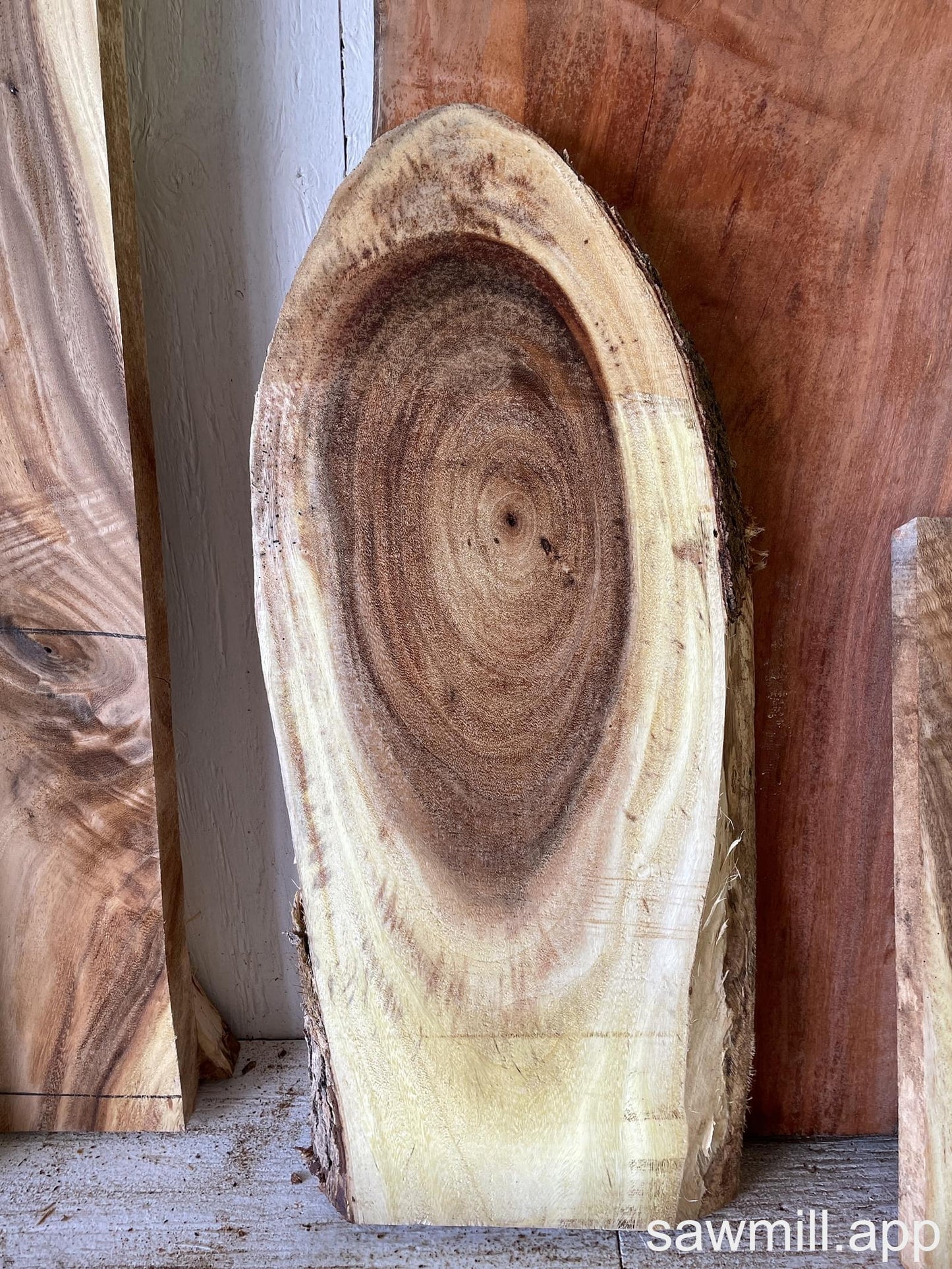 1.75" x 12" x 27" Monkeypod