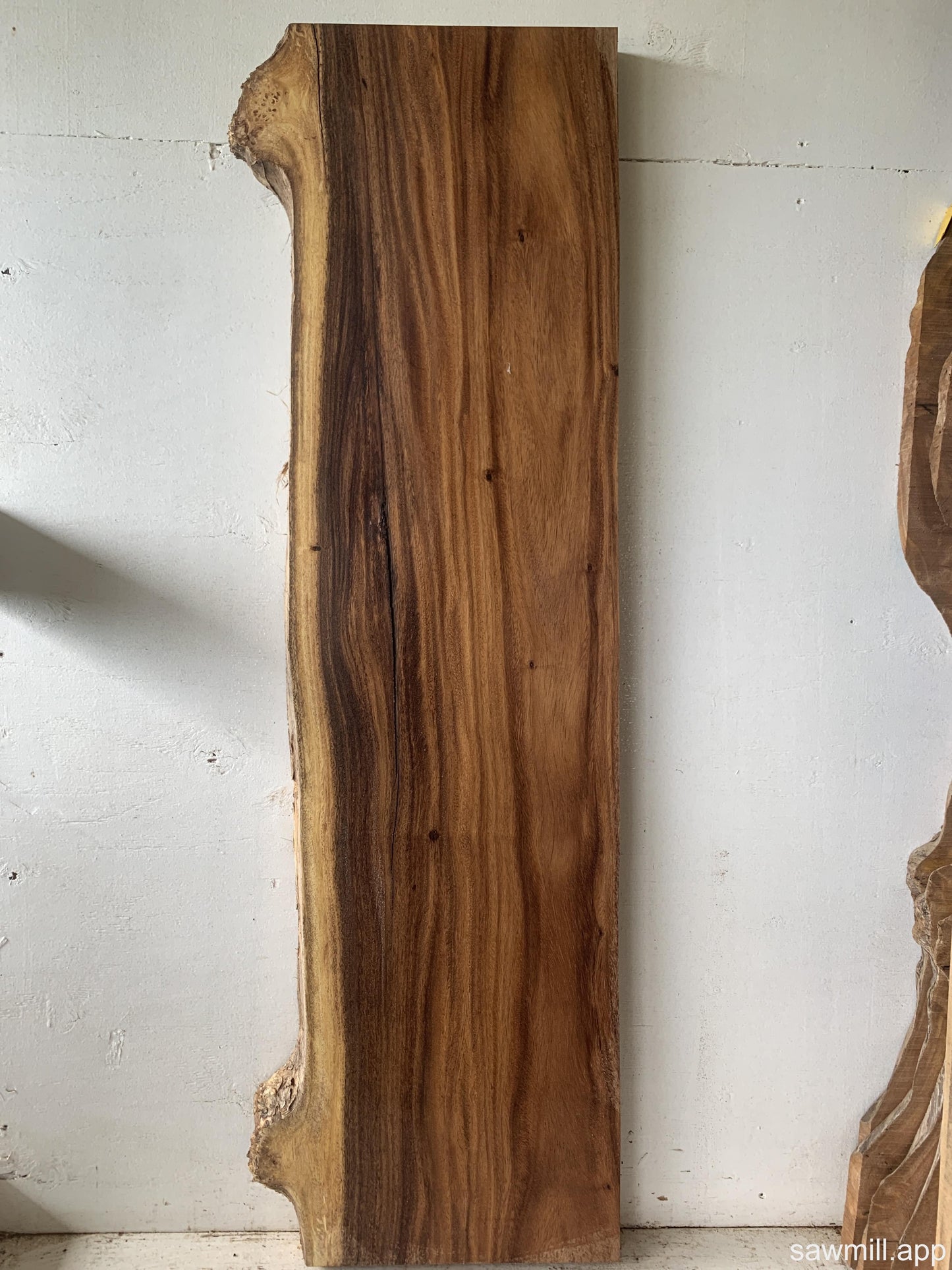 2" x 14" x 52" Monkeypod