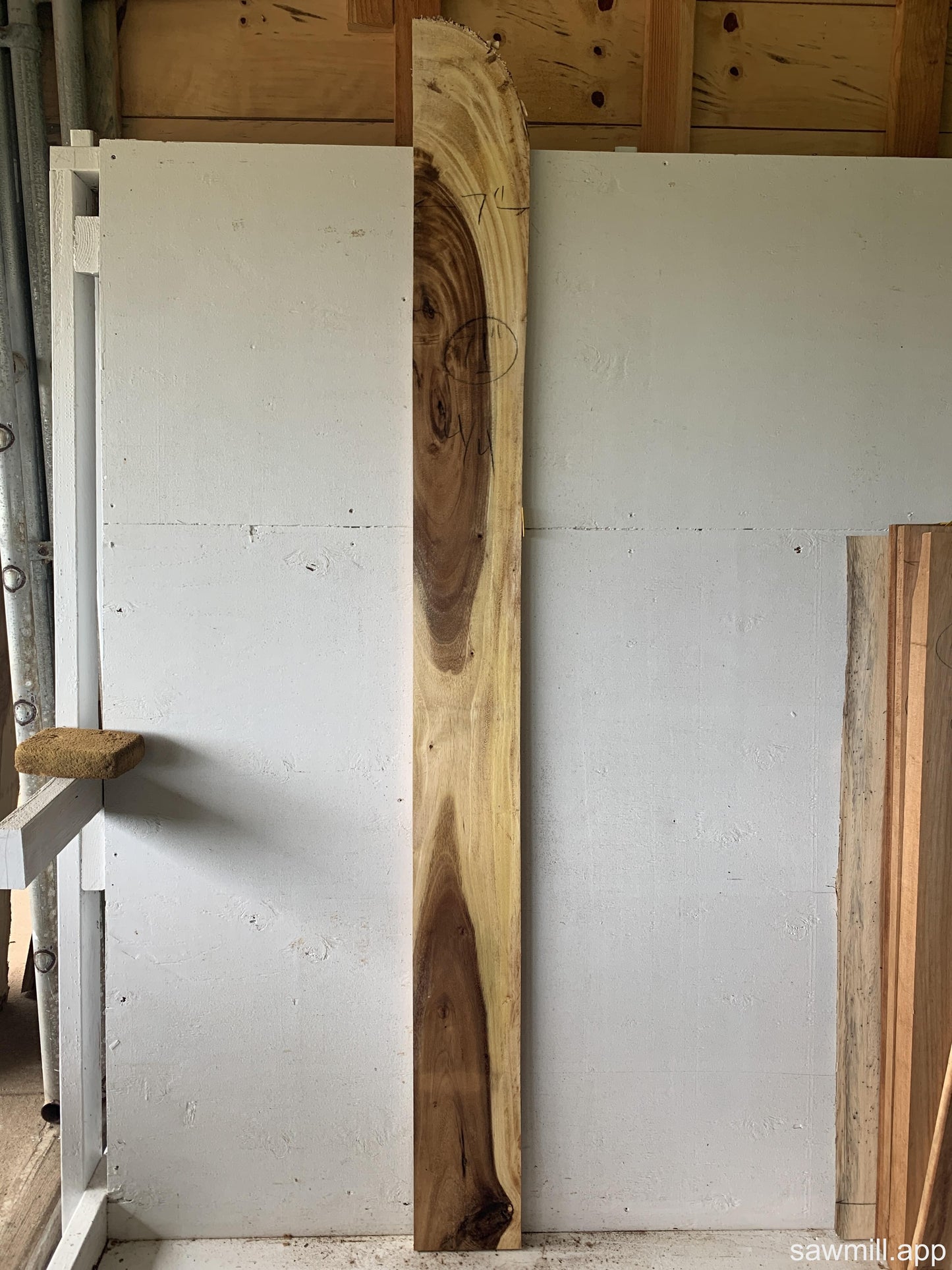 1" x 7" x 71" Monkeypod