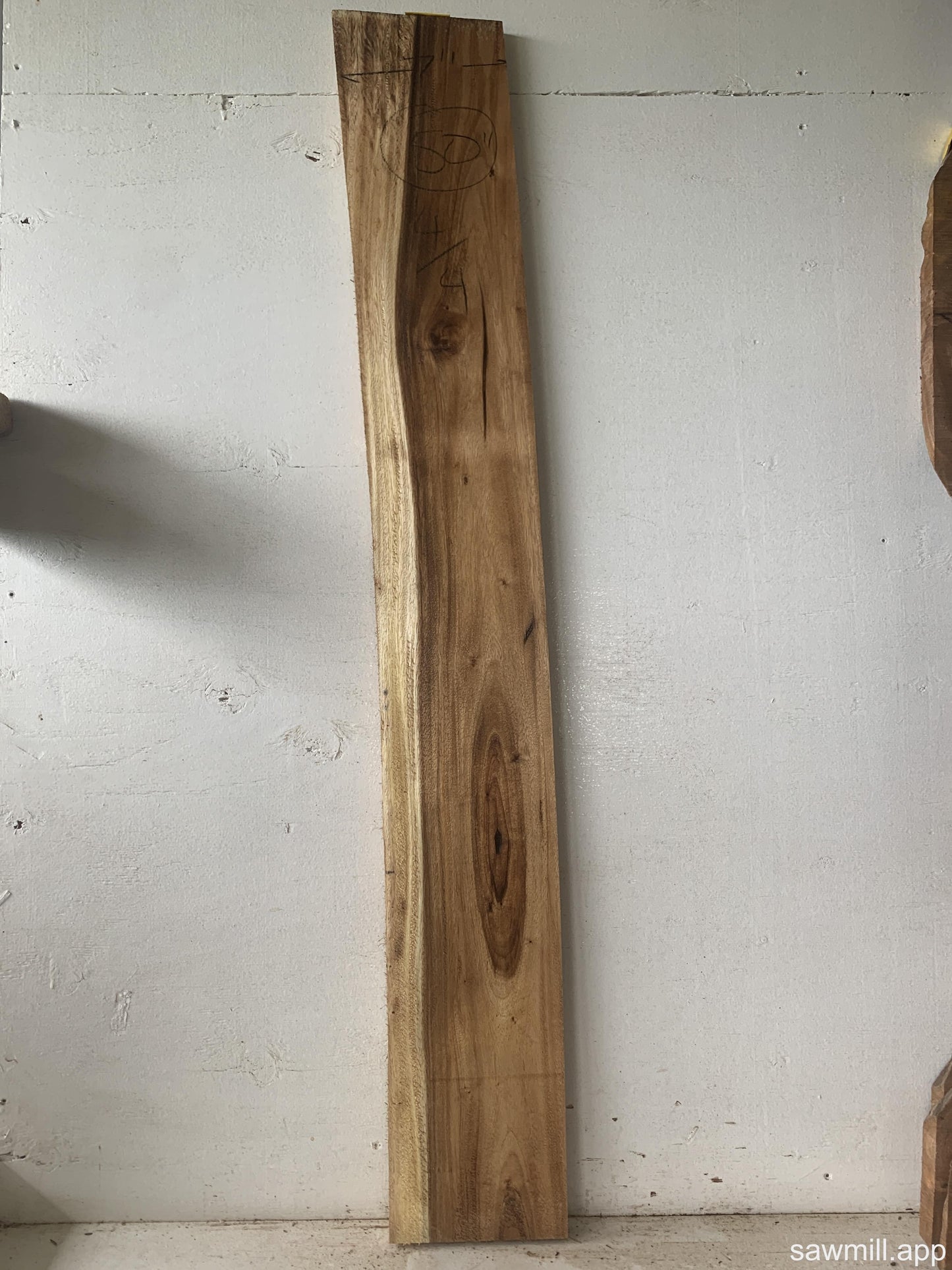 1" x 7" x 50" Monkeypod