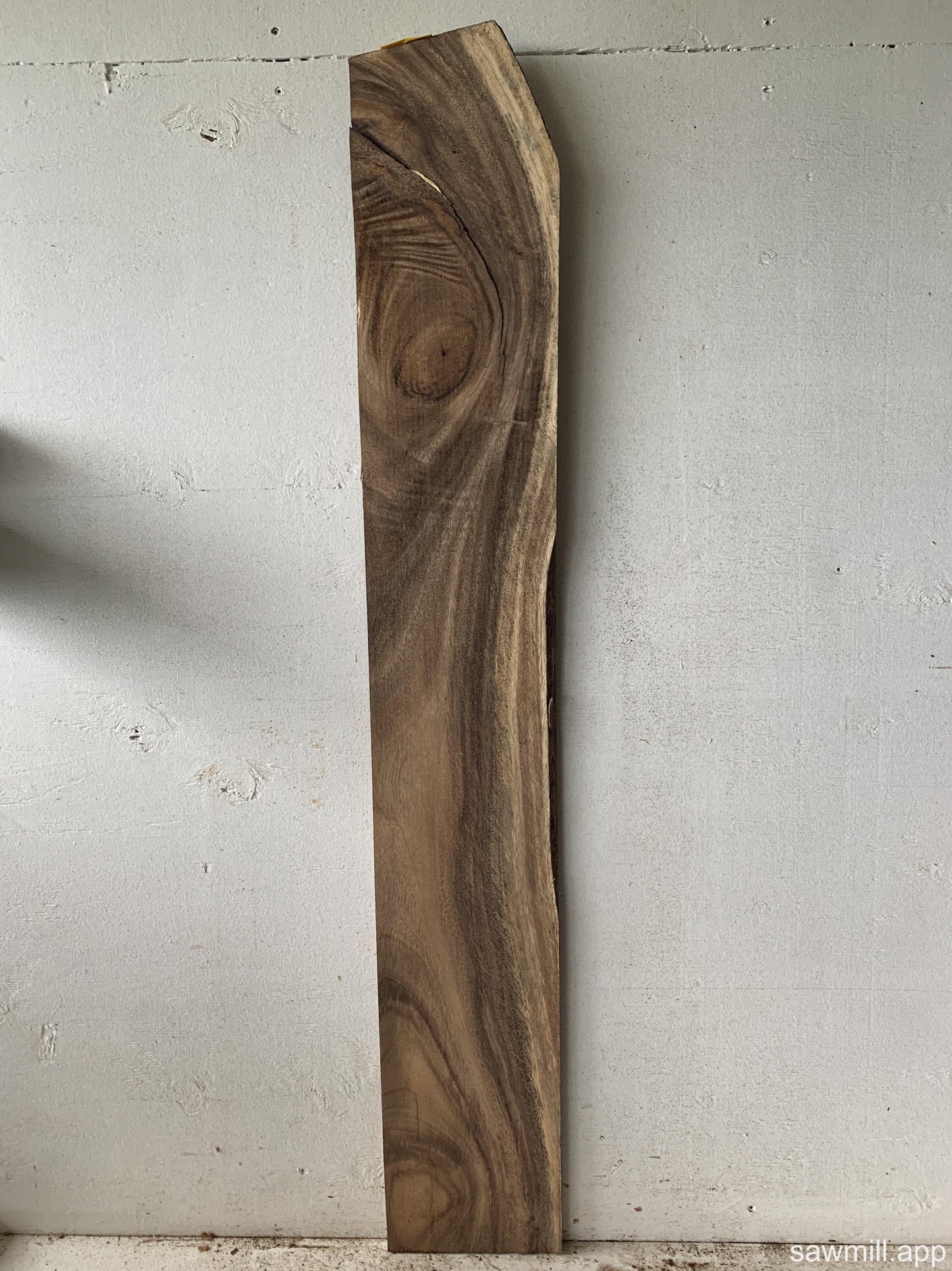 1" x 7" x 46" Monkeypod