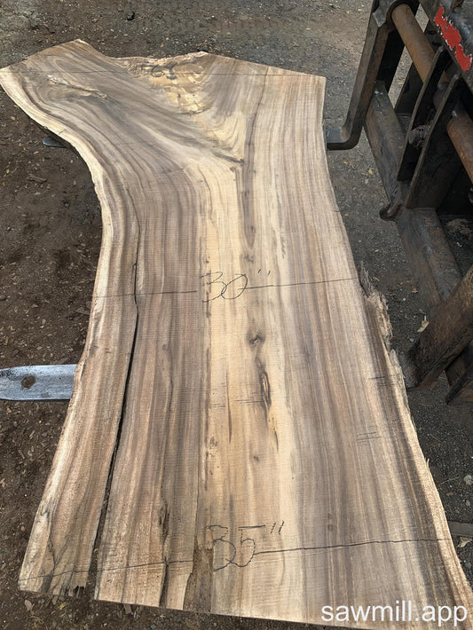 2.5" x 56" x 80" Monkeypod