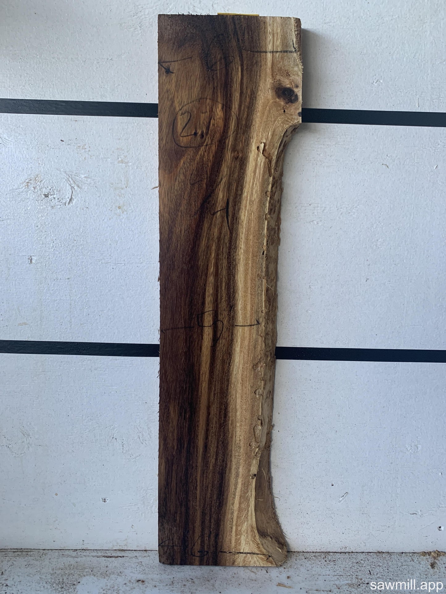 1" x 6" x 27" Monkeypod