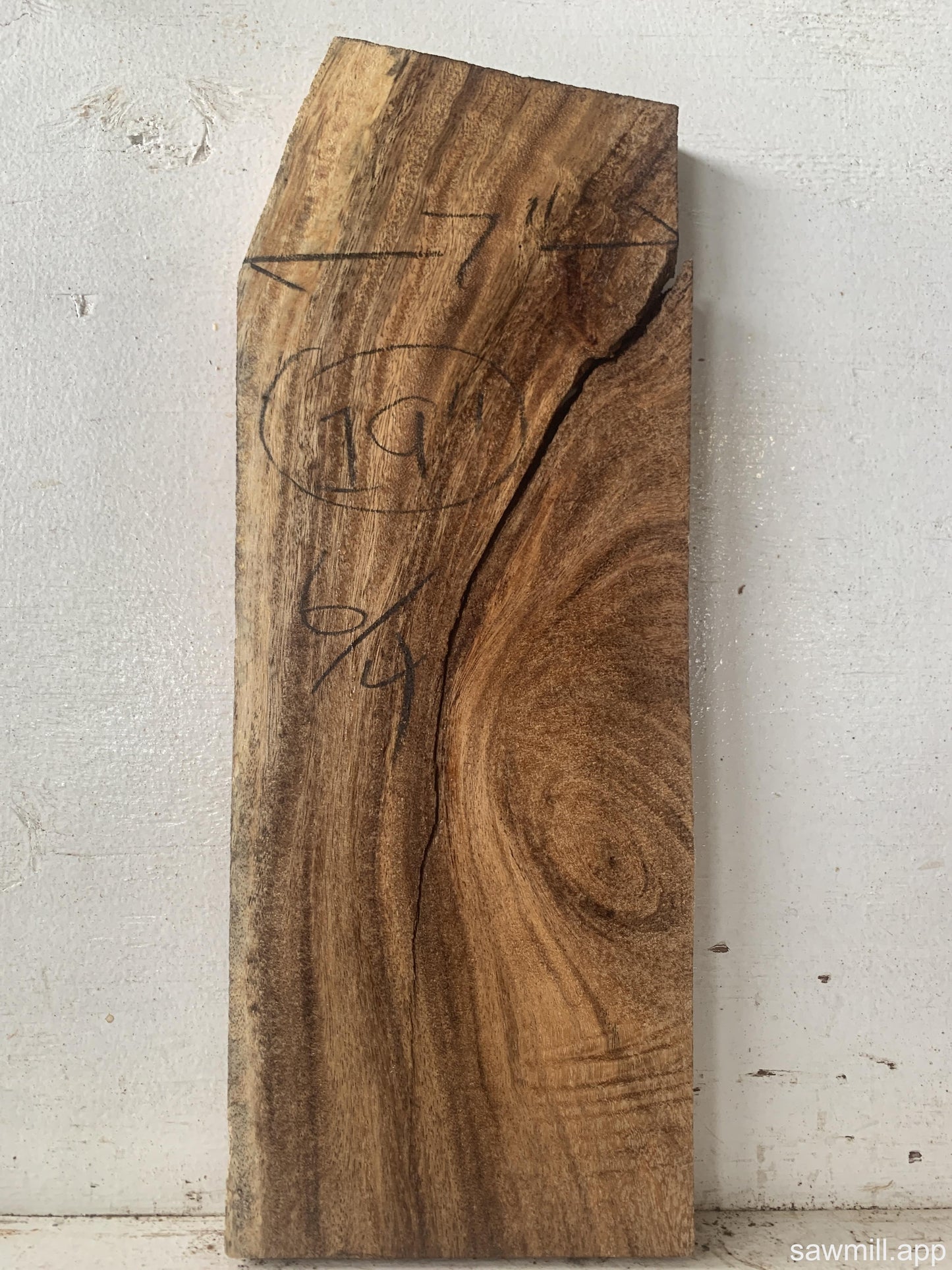 1.5" x 7" x 19" Monkeypod