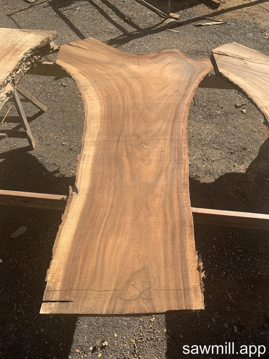 2.5" x 64" x 120" Monkeypod