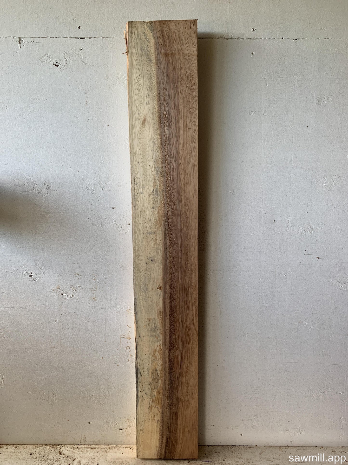 2" x 7" x 48" Chocolate Albizia