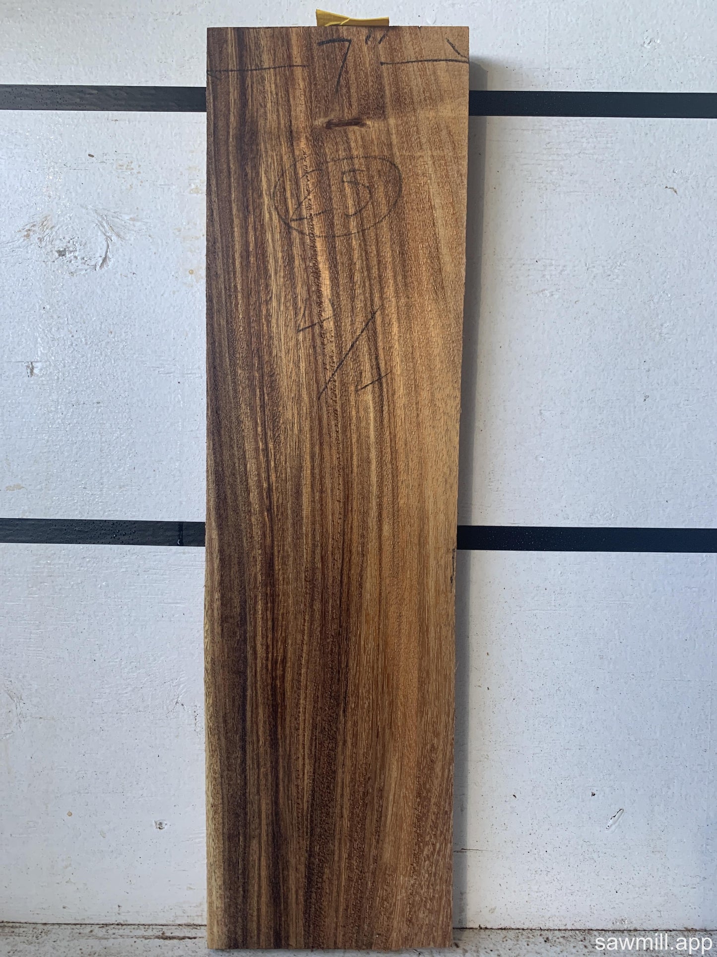 1" x 7" x 25" Monkeypod