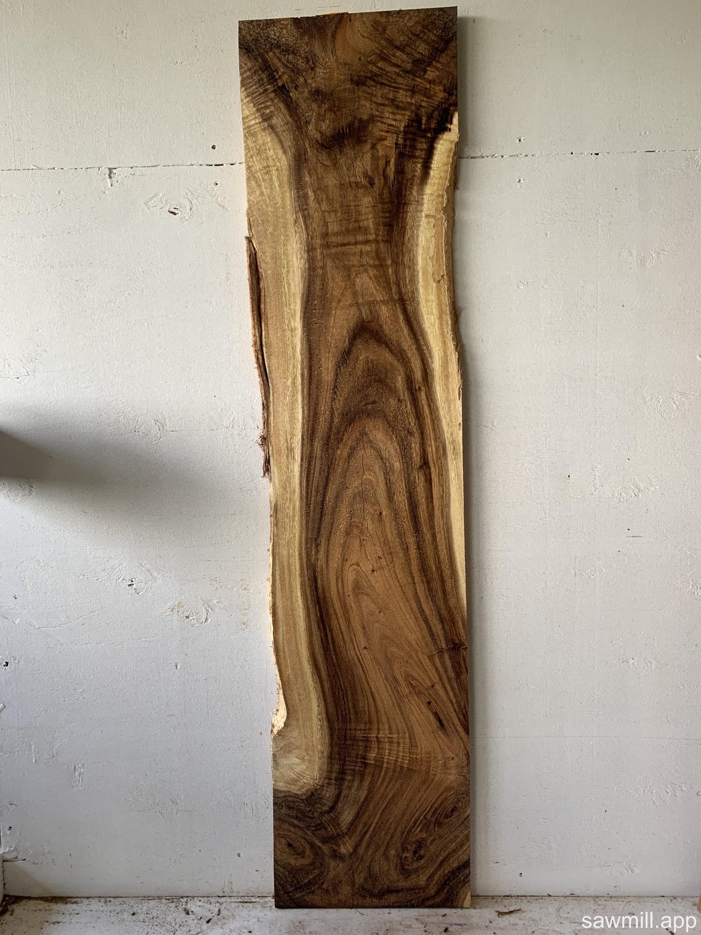1" x 13" x 55" Monkeypod