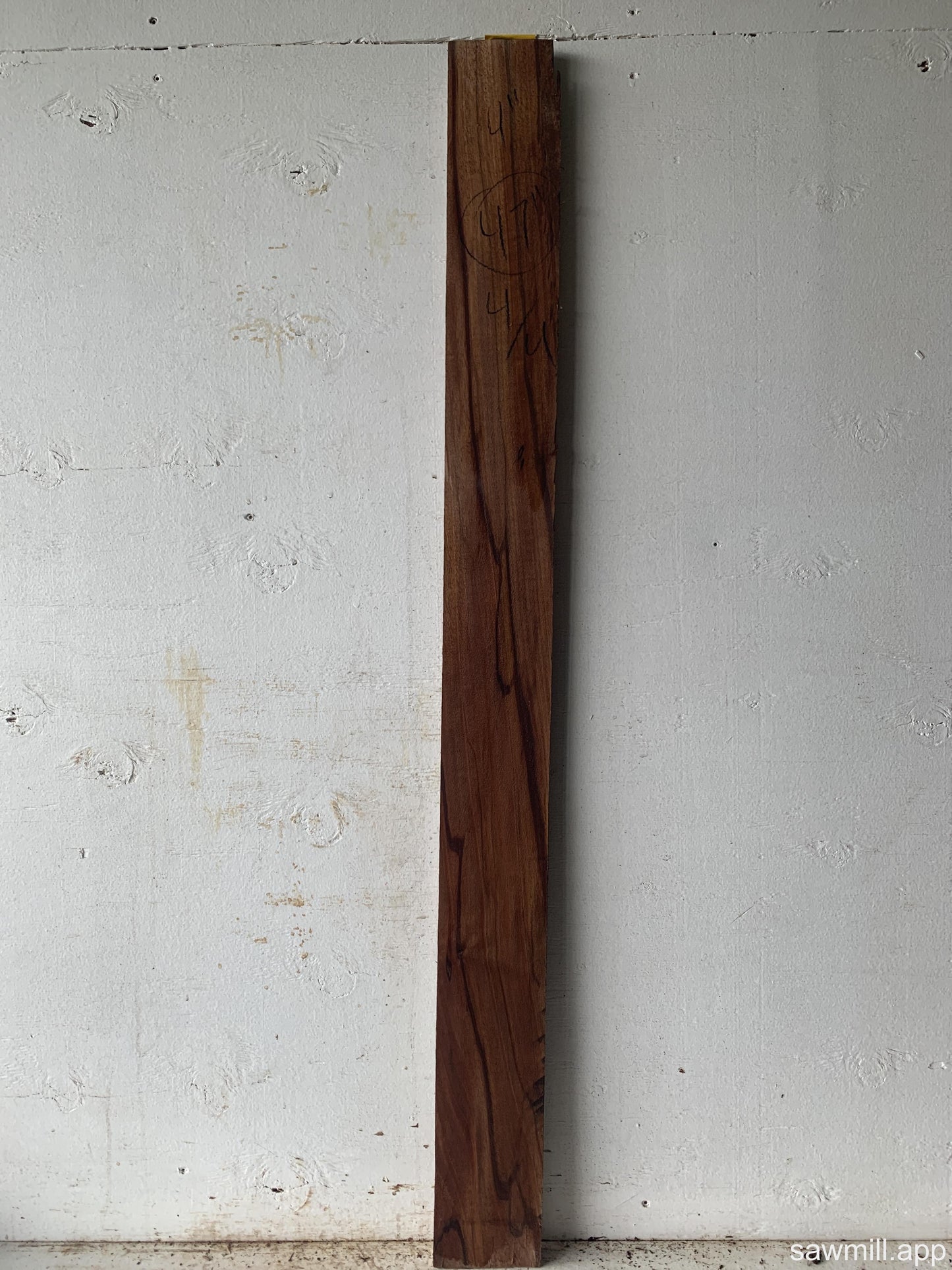 1" x 4" x 47" Ironbark Eucalyptus