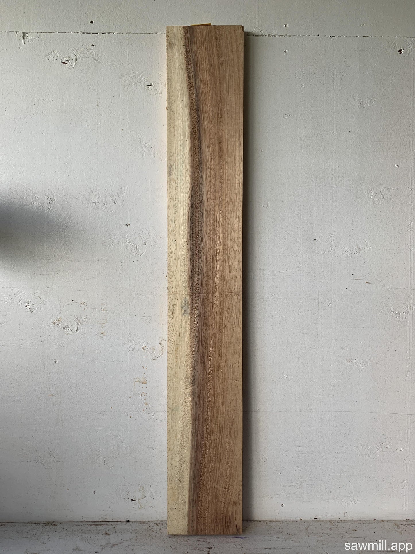 1" x 7" x 48" Chocolate Albizia