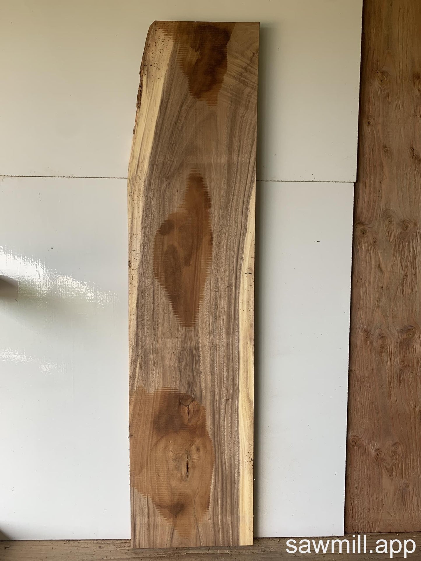 1.5" x 16" x 66" Monkeypod