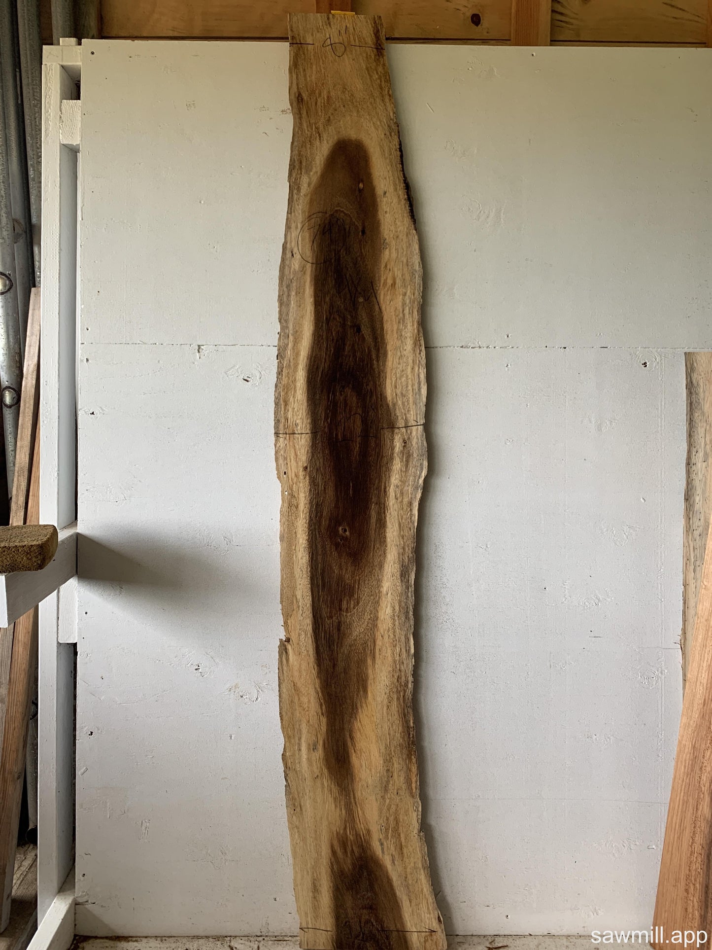 1" x 12" x 74" Monkeypod