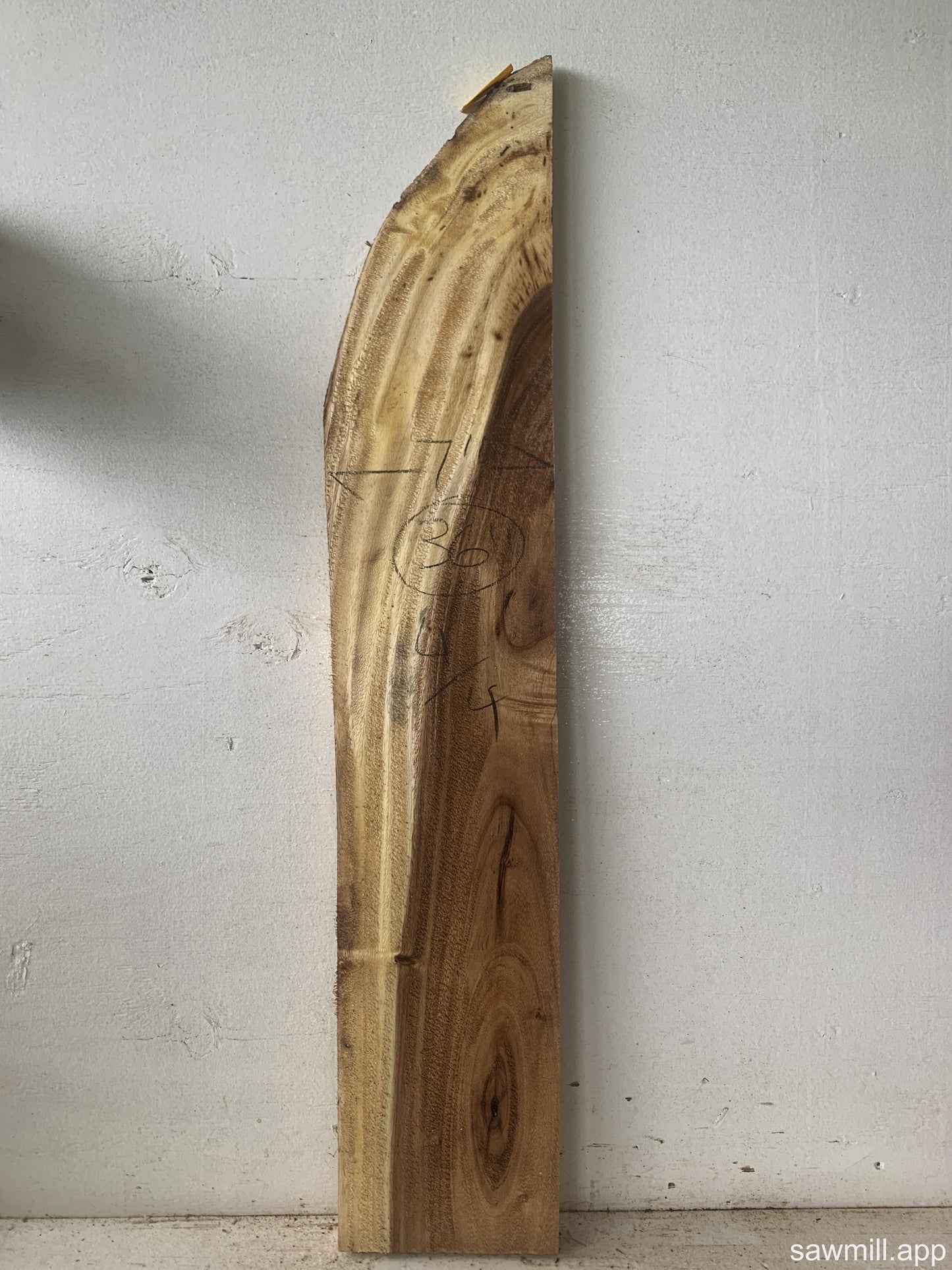 1" x 7" x 36" Monkeypod