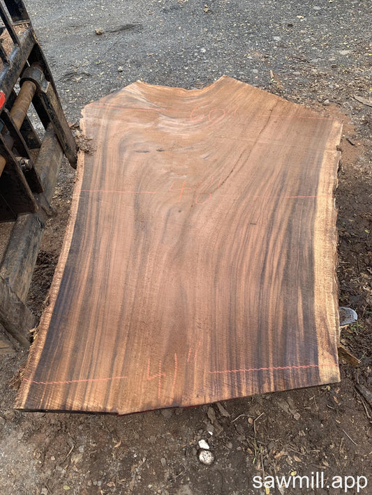 2.25" x 60" x 80" Monkeypod