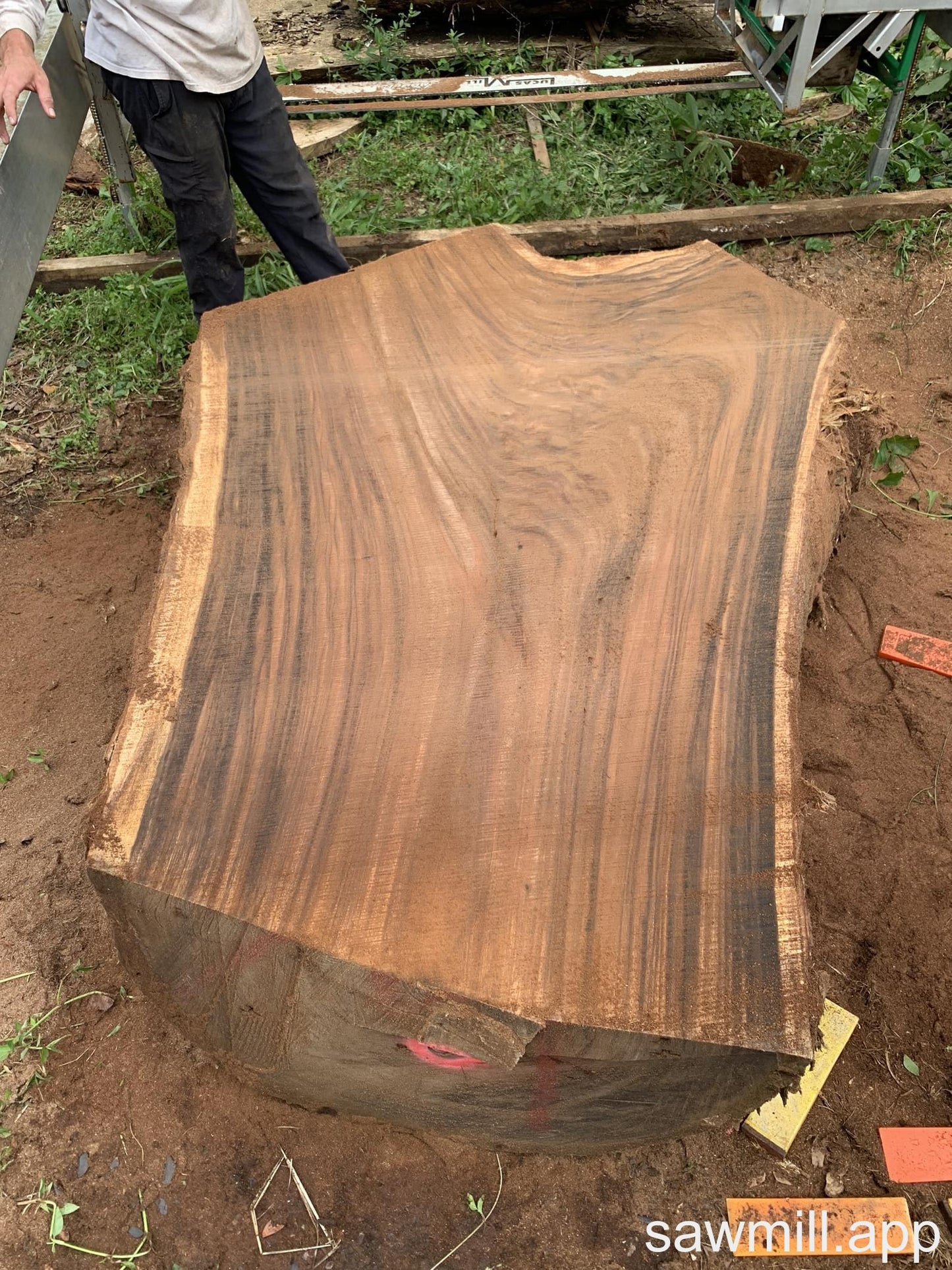 2.25" x 60" x 80" Monkeypod