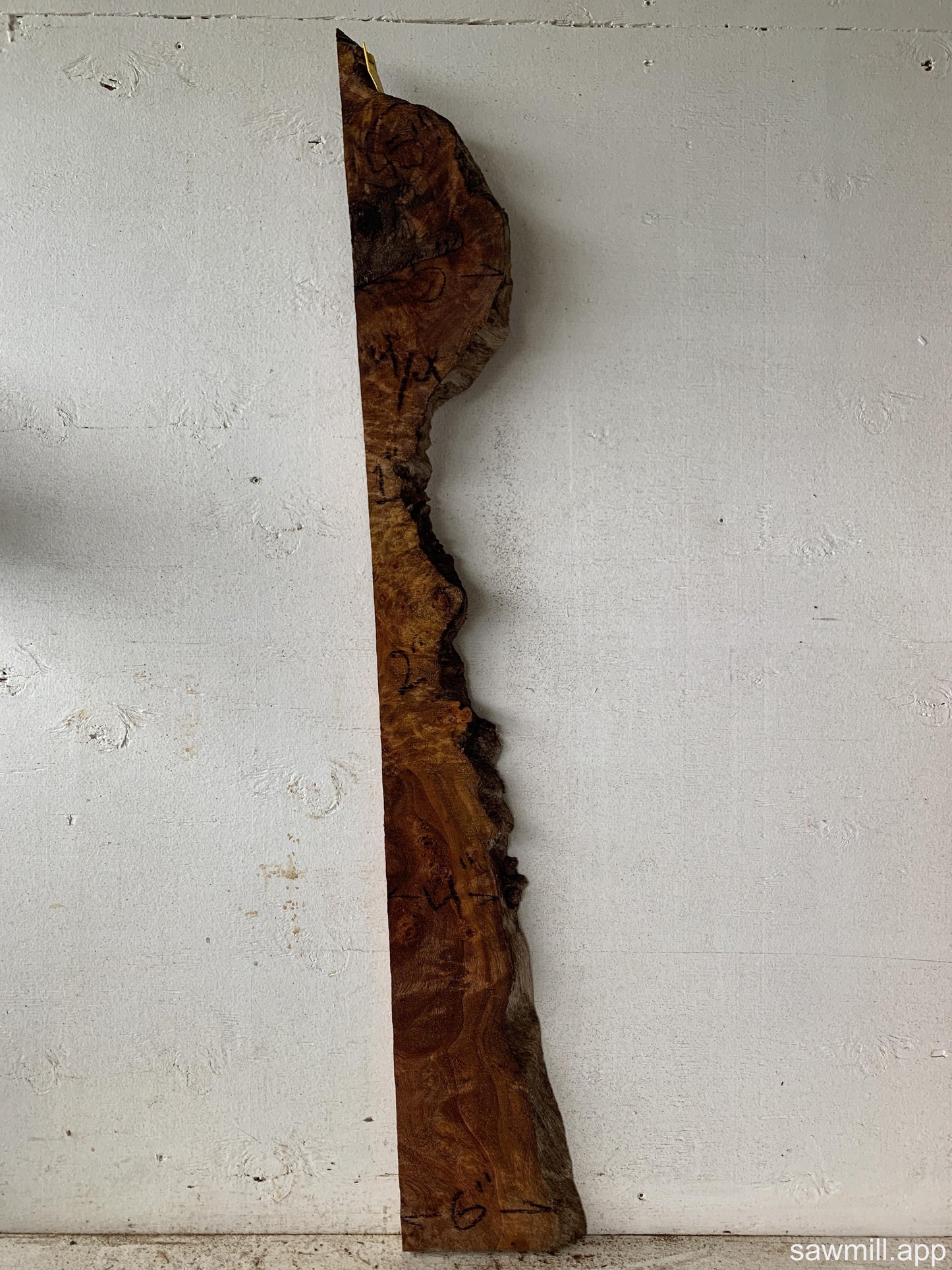 1" x 6" x 45" False Kamani