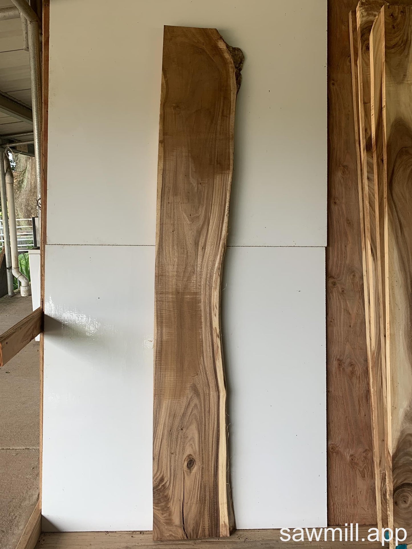 1.5" x 14" x 85" Monkeypod
