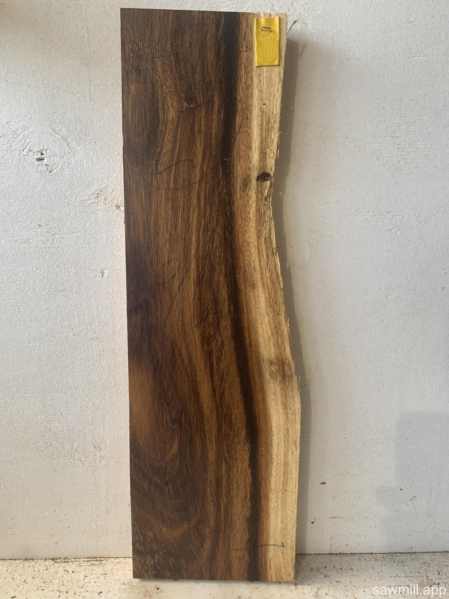 1.5" x 8" x 27" Monkeypod