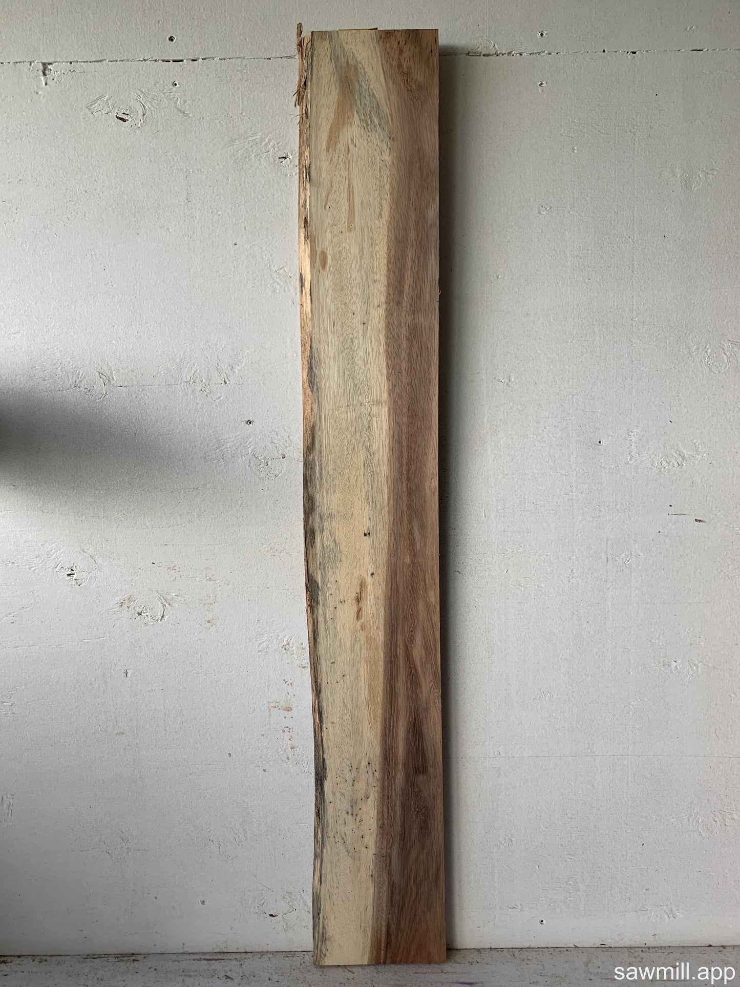 1" x 7" x 48" Chocolate Albizia