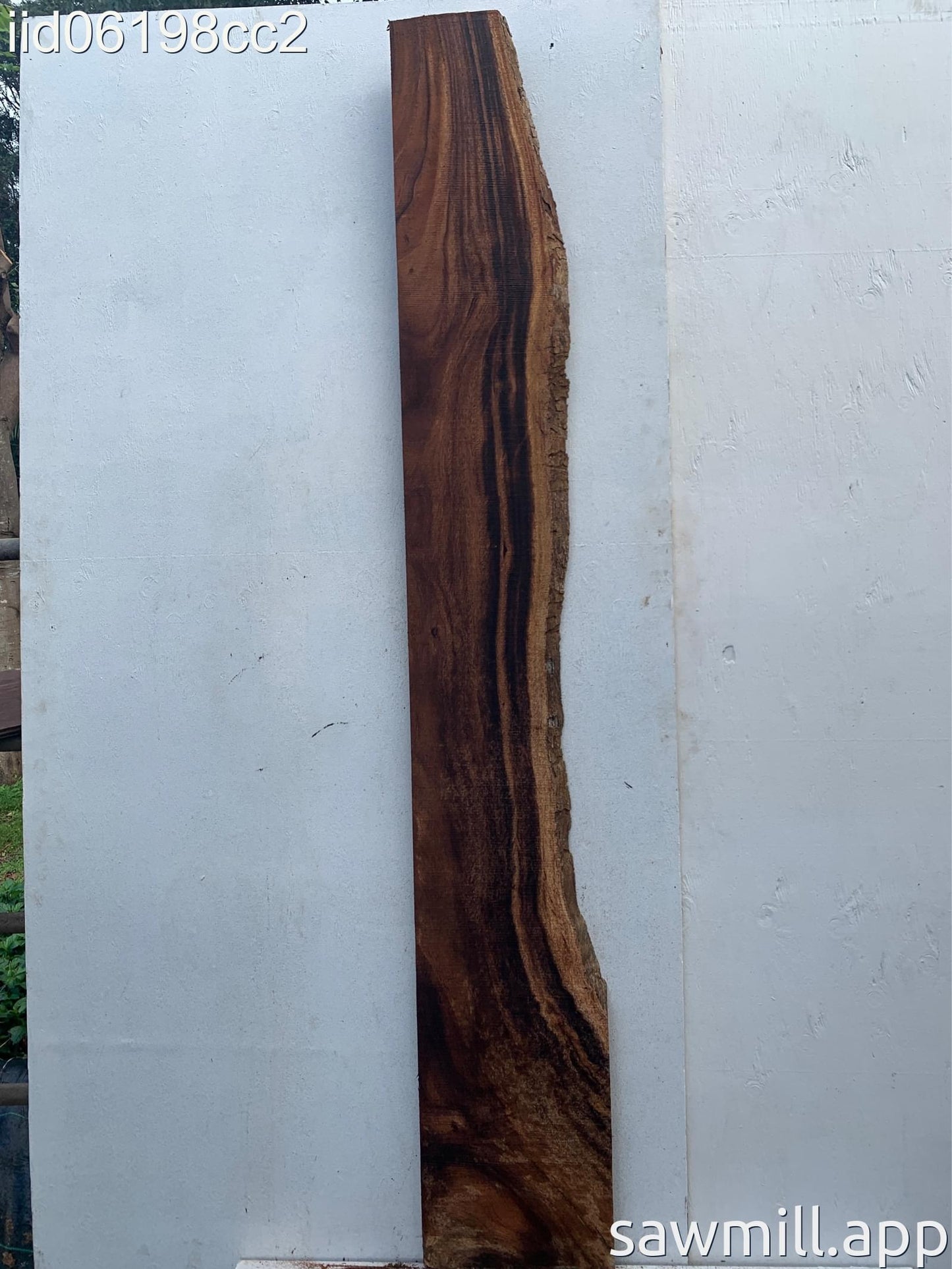 1" x 13" x 89" Monkeypod