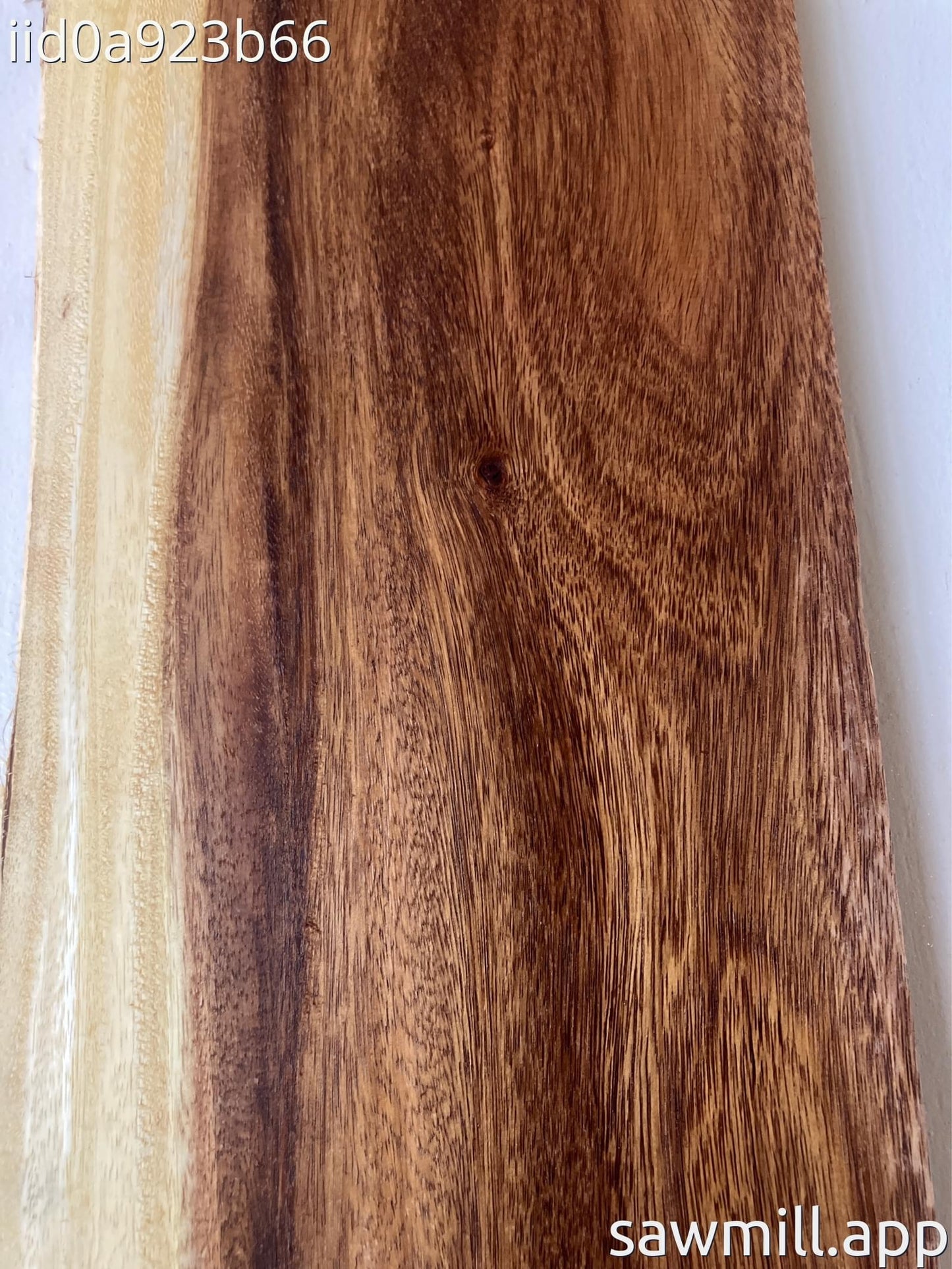 1" x 9" x 49" Monkeypod