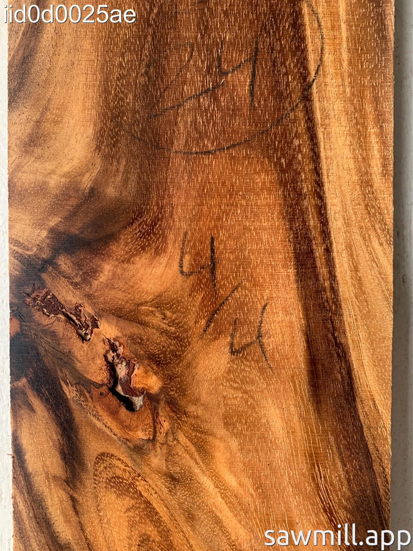 1" x 6" x 24" Monkeypod