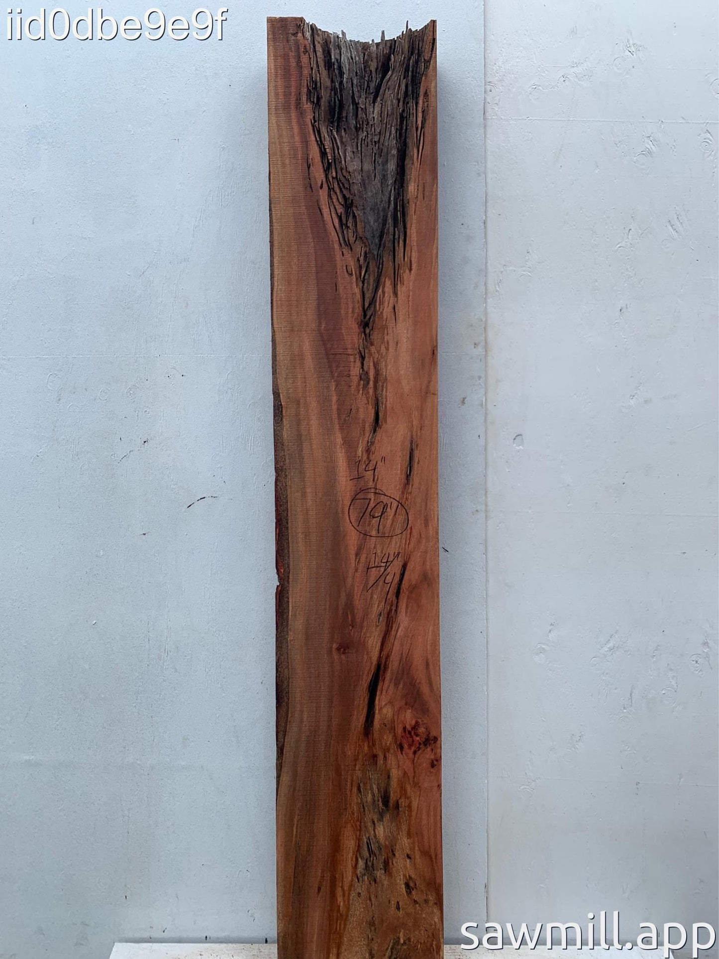 3.5" x 14" x 79" Avocado