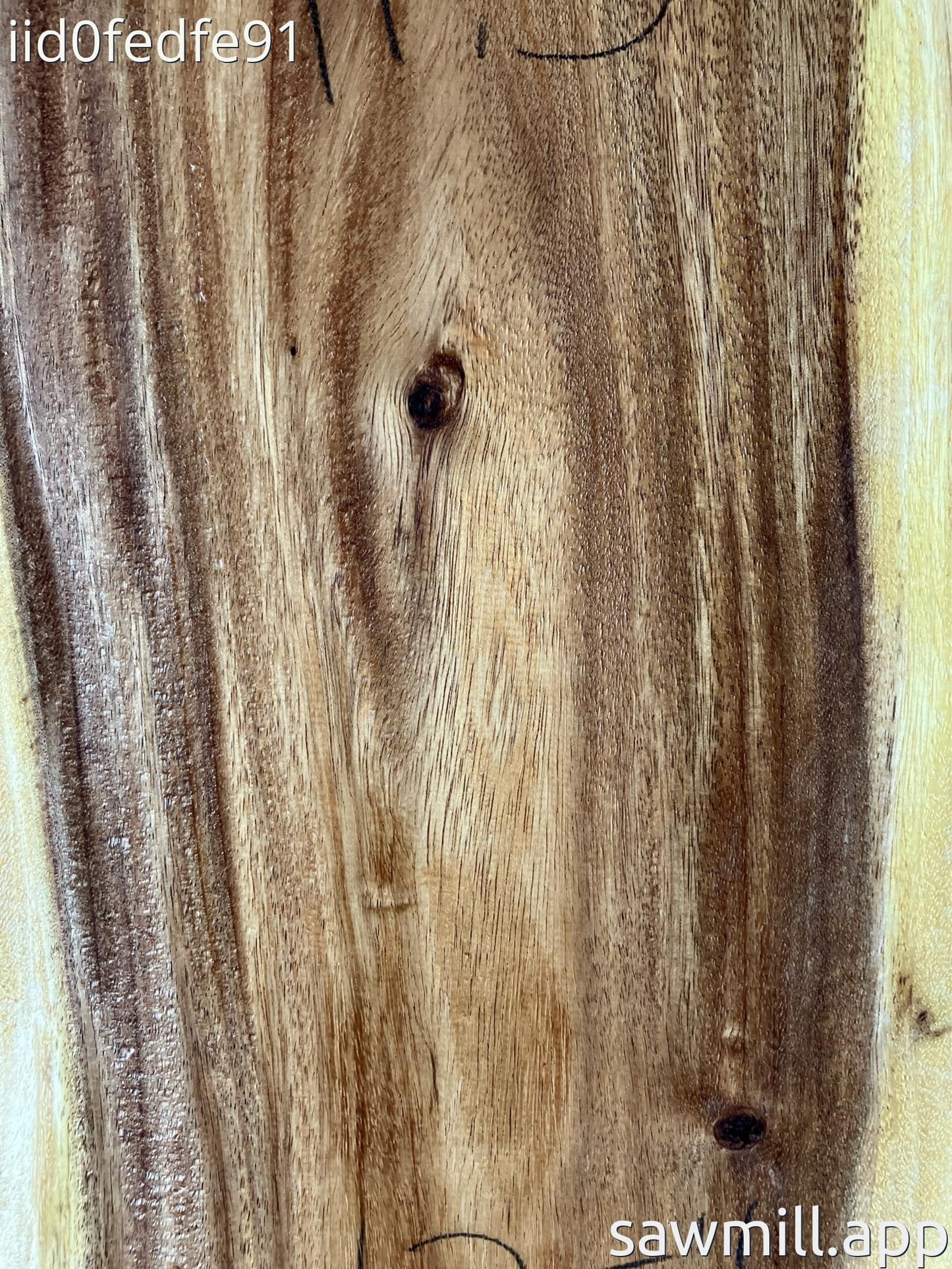 2" x 12" x 65" Monkeypod