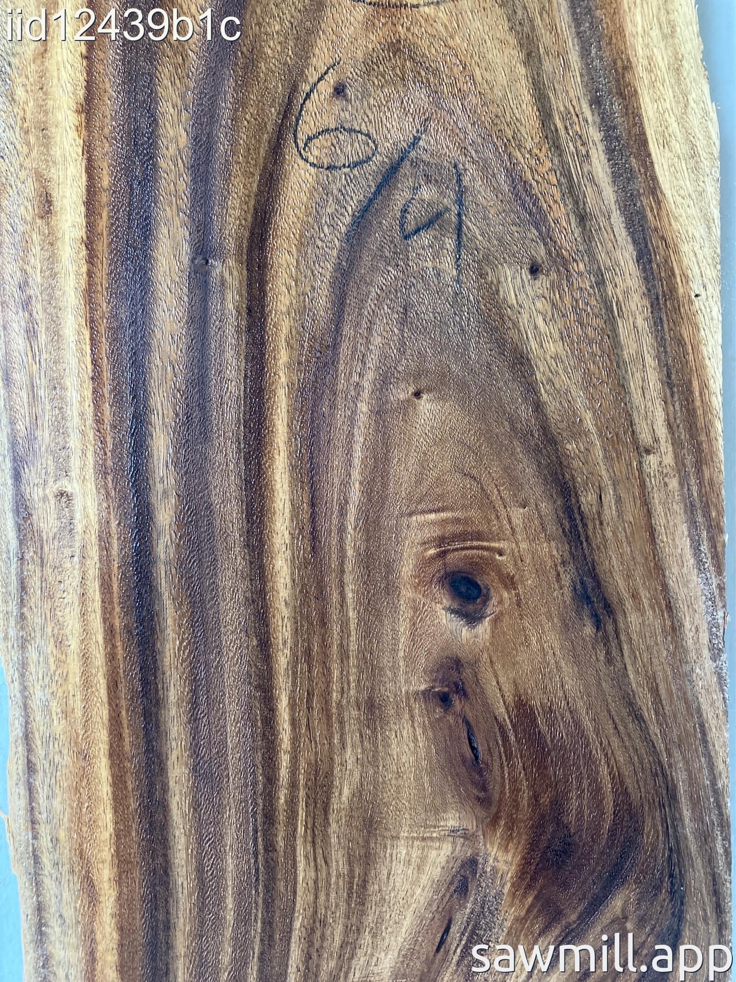 1.5" x 12" x 30" Monkeypod
