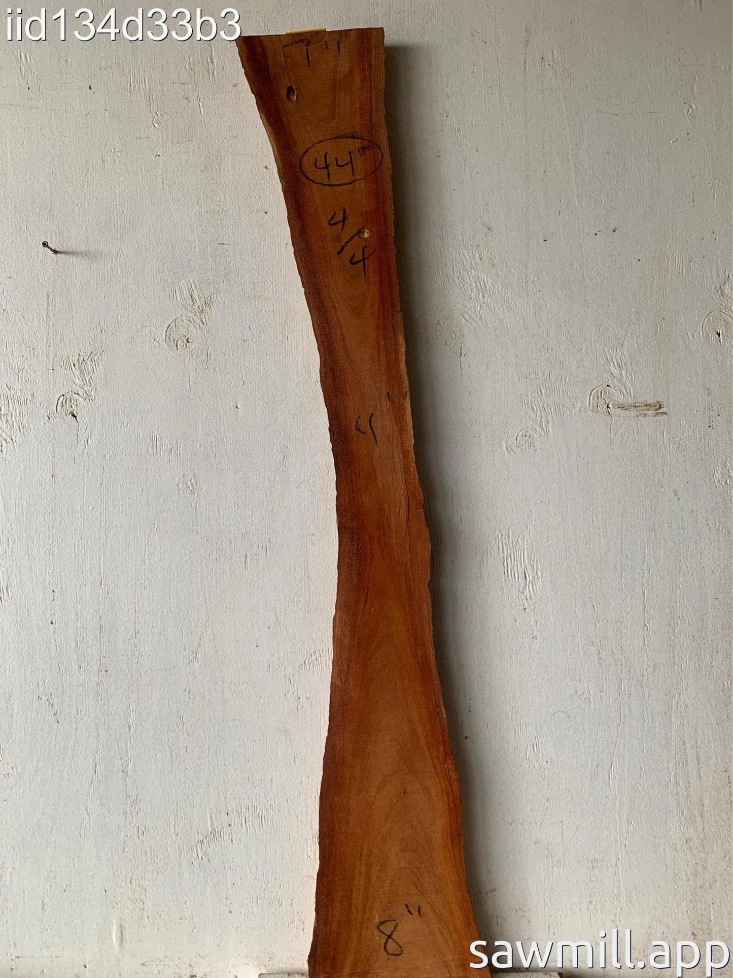 1" x 8" x 44" False Kamani