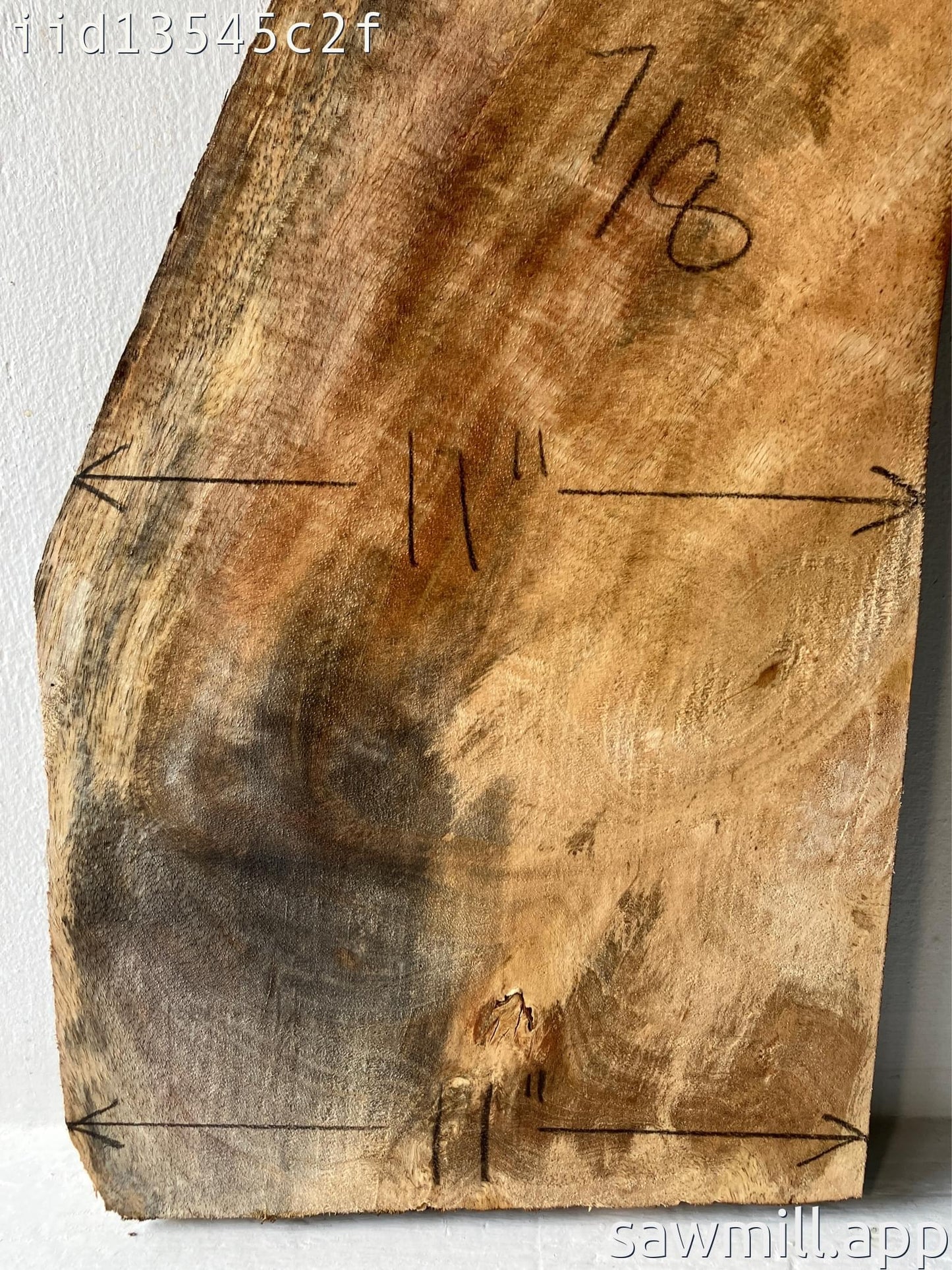 1.75" x 11" x 28" Mango