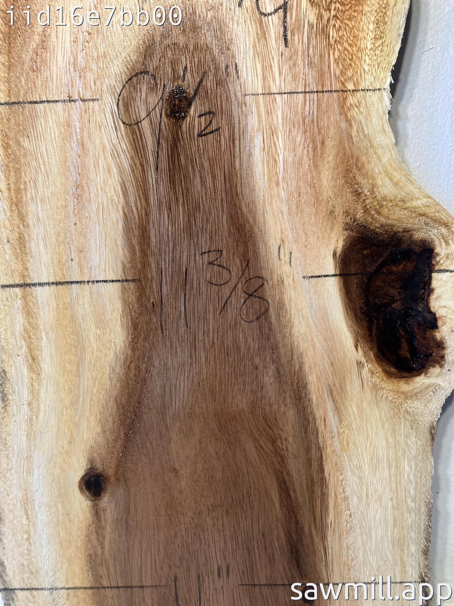 0.75" x 11" x 22" Monkeypod