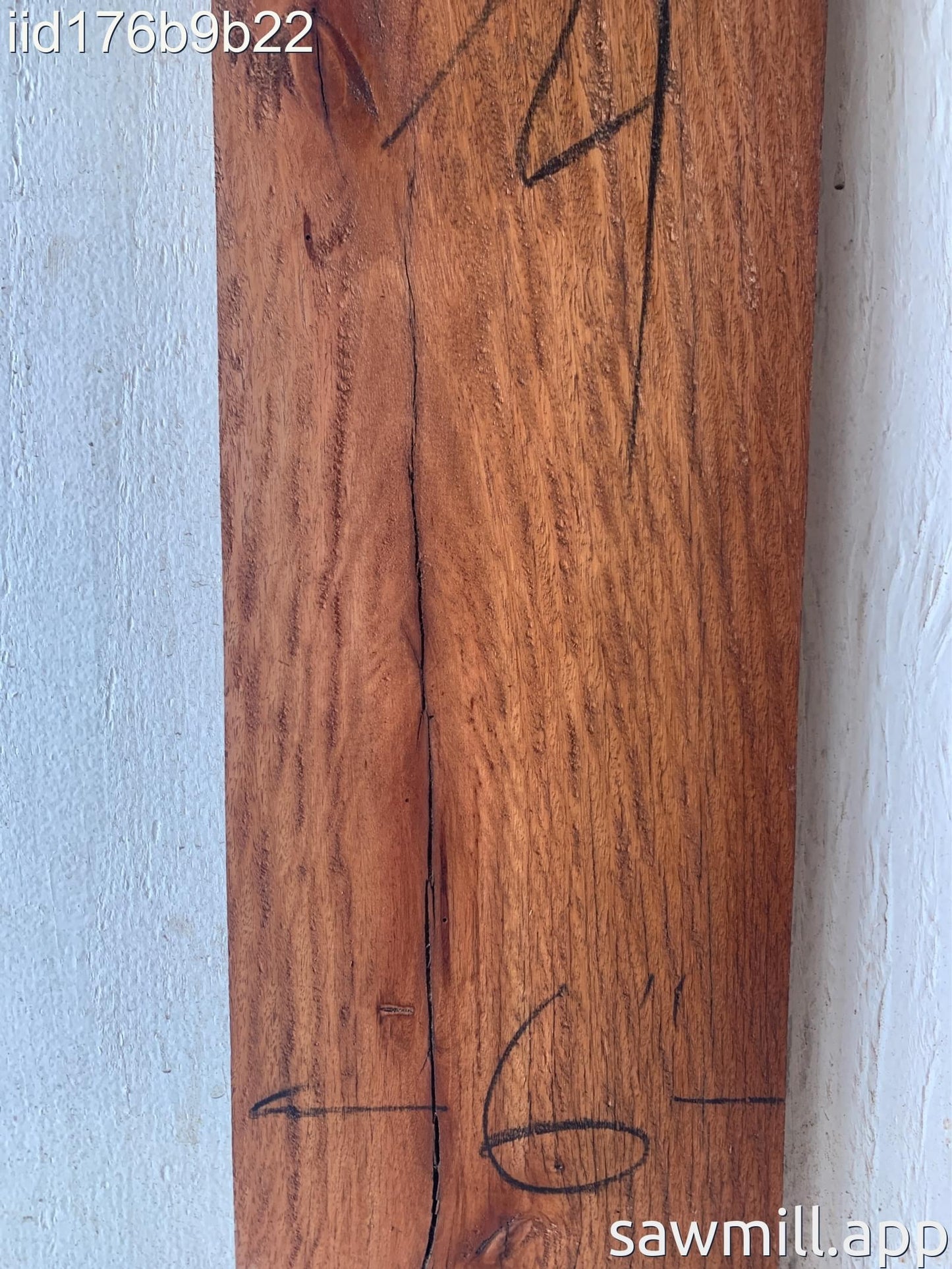 0.75" x 6" x 56" Ironbark Eucalyptus