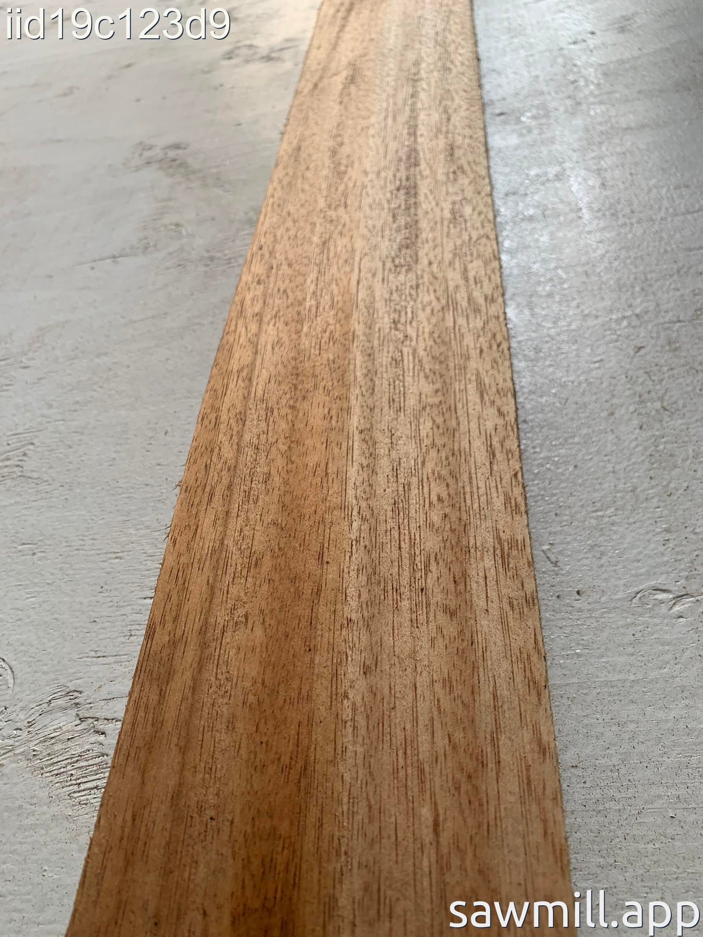 1.75" x 4" x 102" Albizia