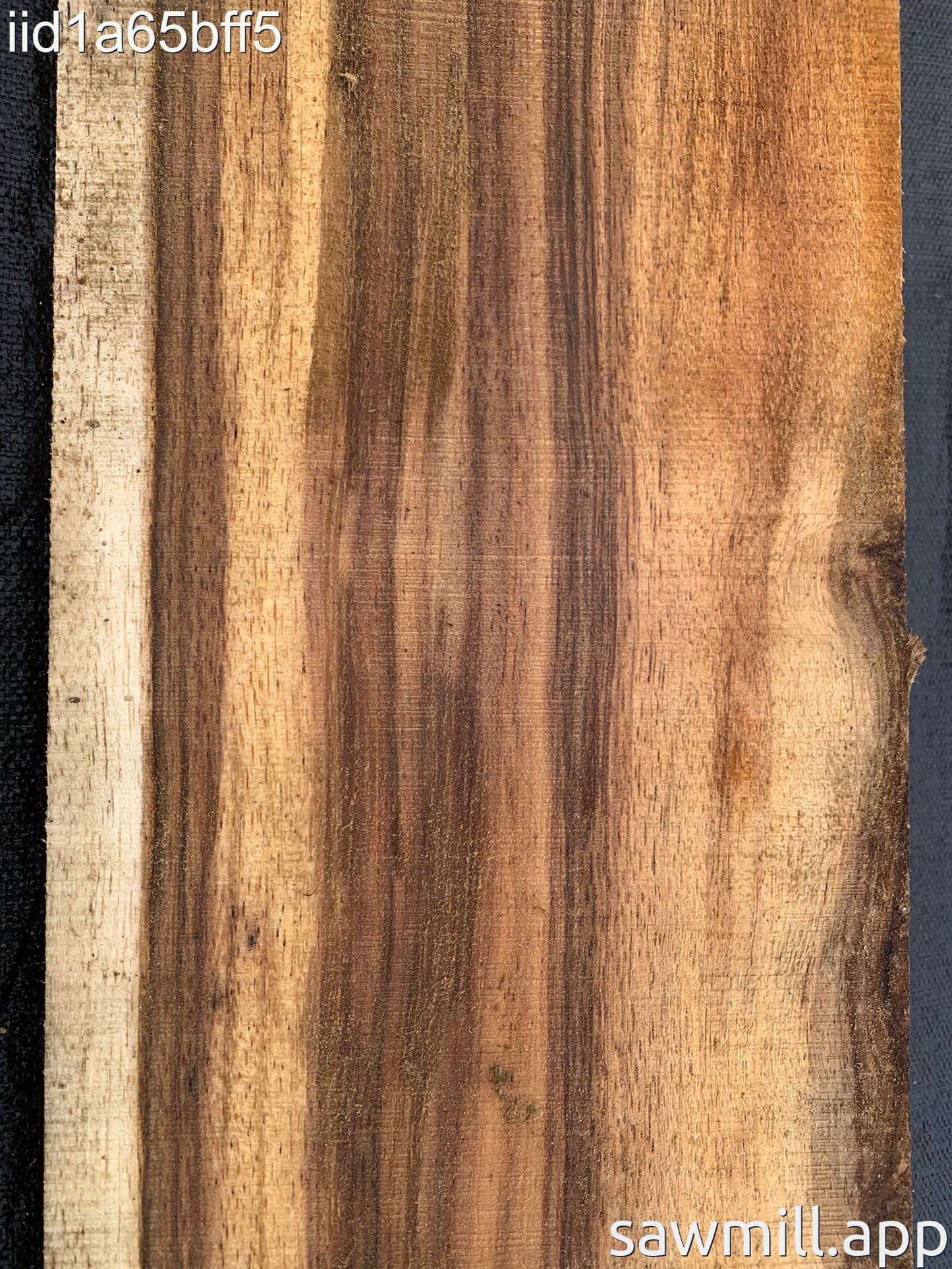 2" x 8" x 144" Chocolate Albizia