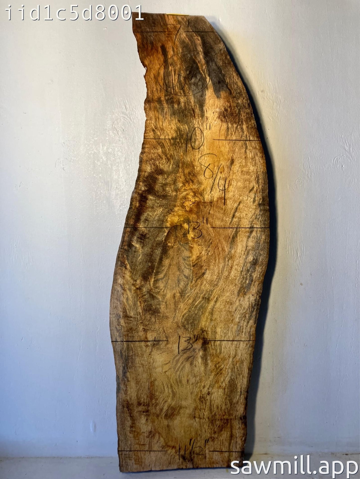 2" x 13" x 40" Mango