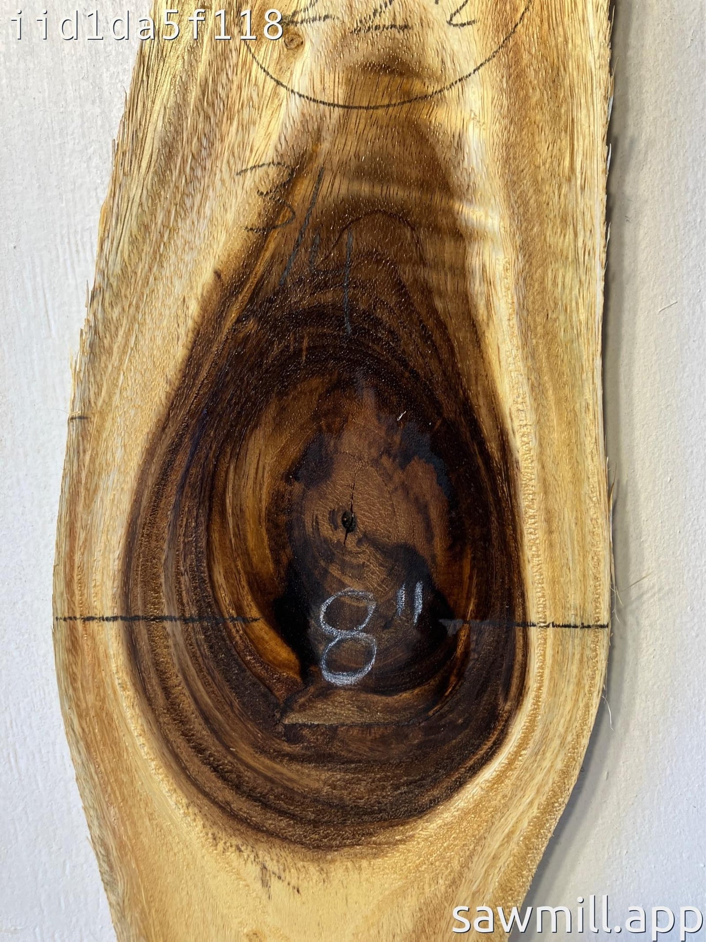 0.75" x 8" x 22" Monkeypod