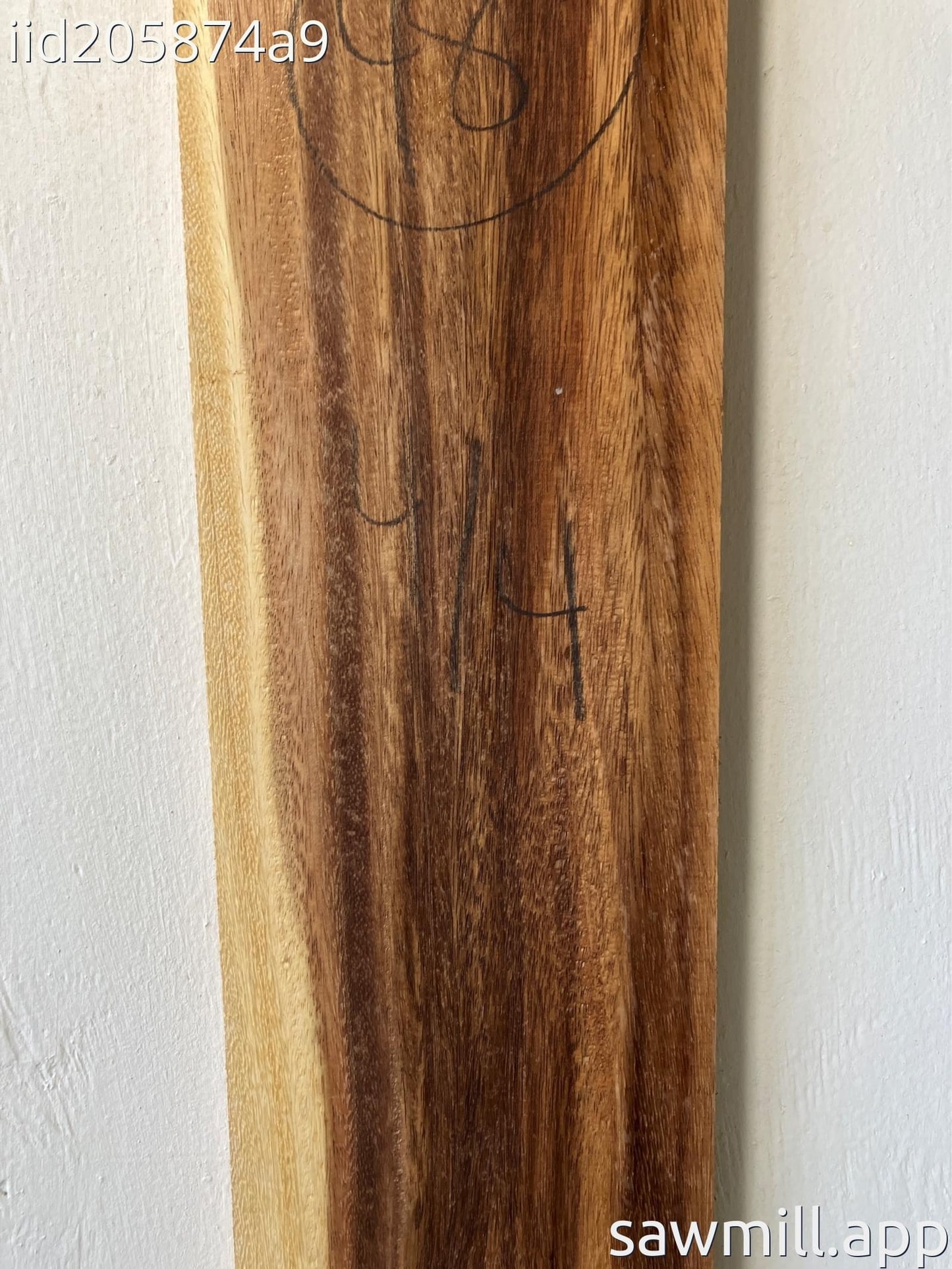 1" x 6" x 48" Monkeypod