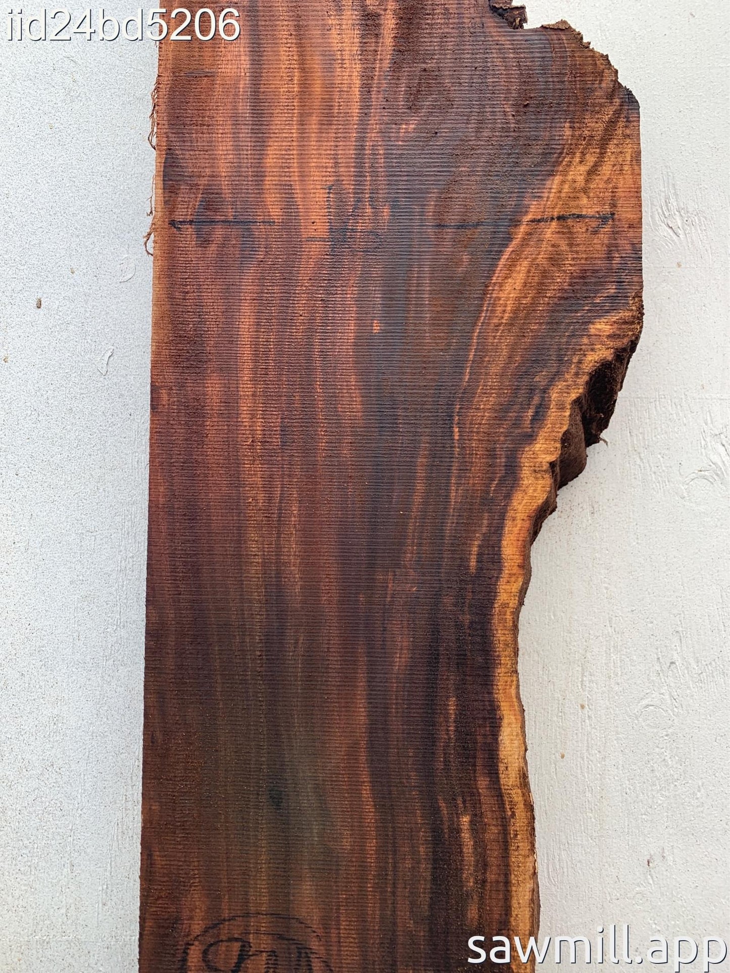 2.5" x 16" x 99" Monkeypod