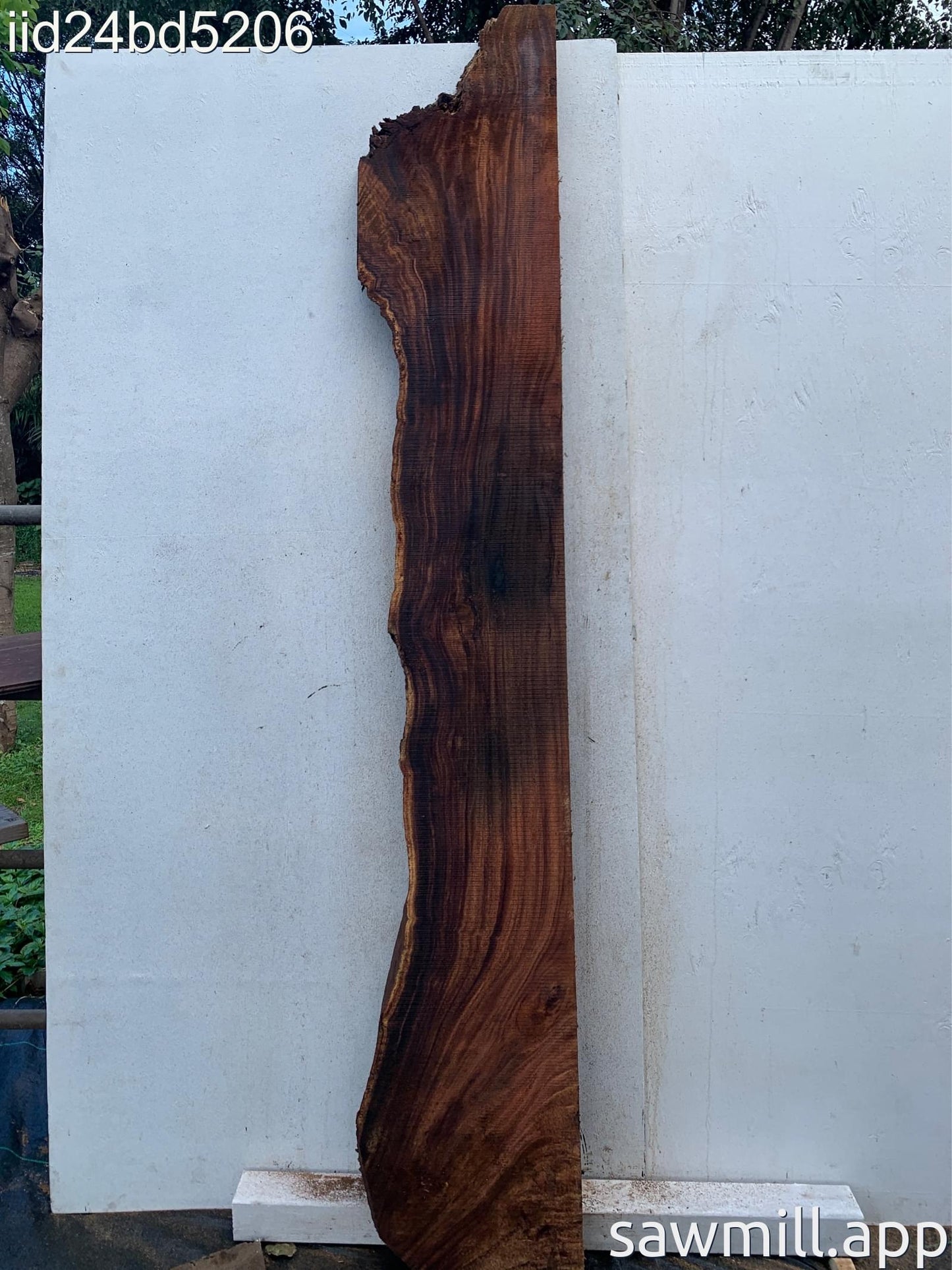 2.5" x 16" x 99" Monkeypod