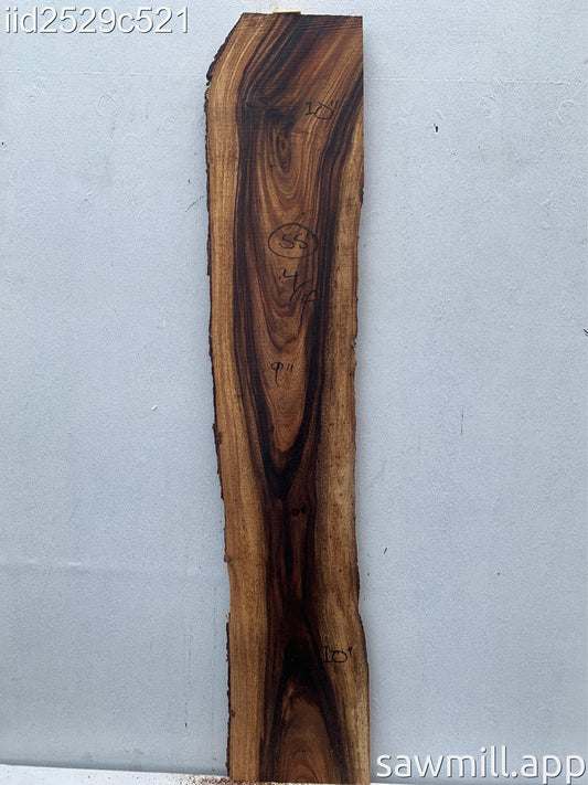 1" x 10" x 55" Monkeypod