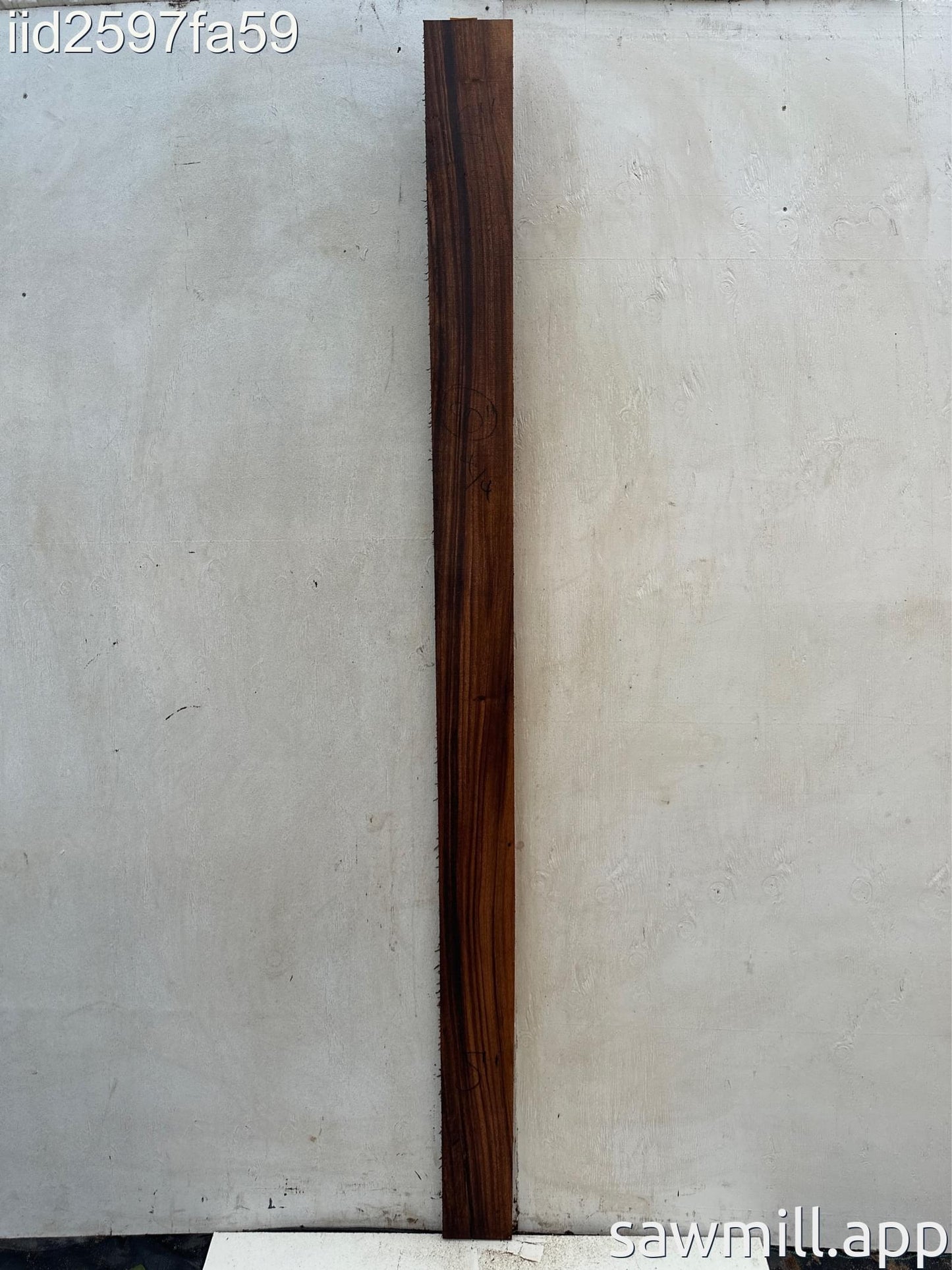 1" x 6" x 90" Monkeypod