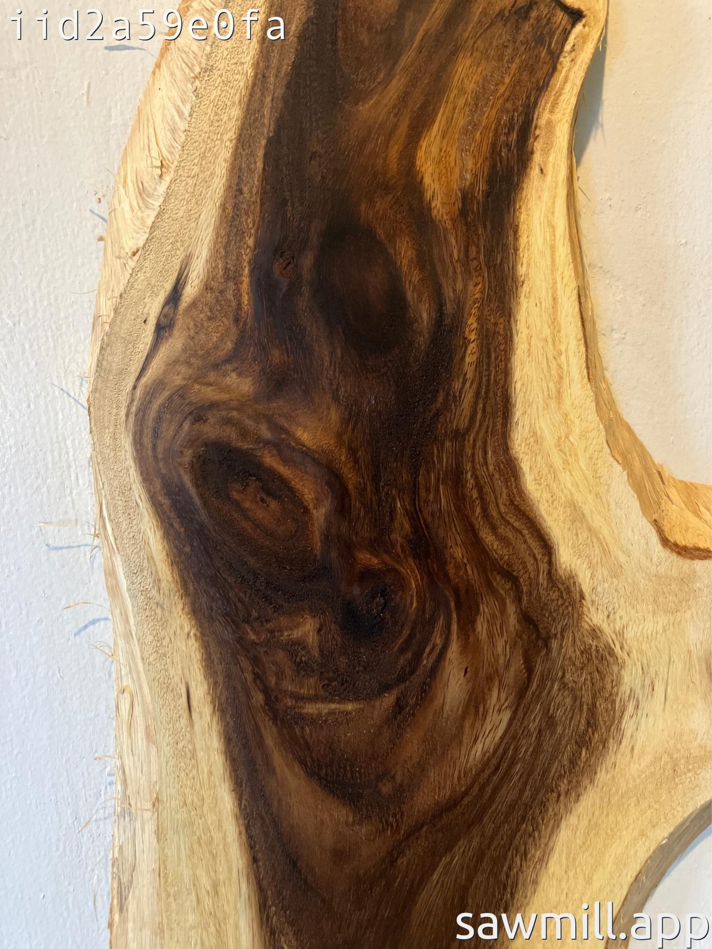0.75" x 13" x 43" Monkeypod