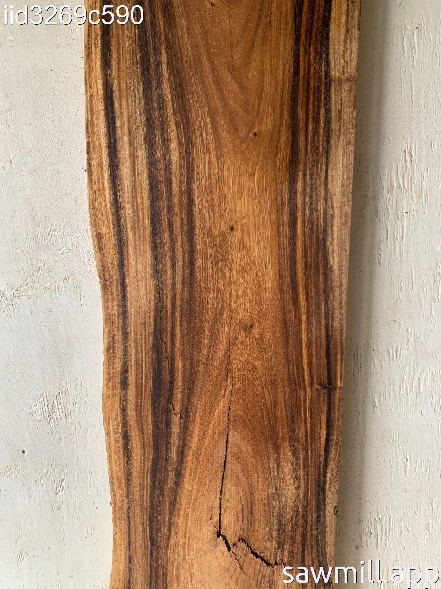 1.75" x 18" x 79" Monkeypod