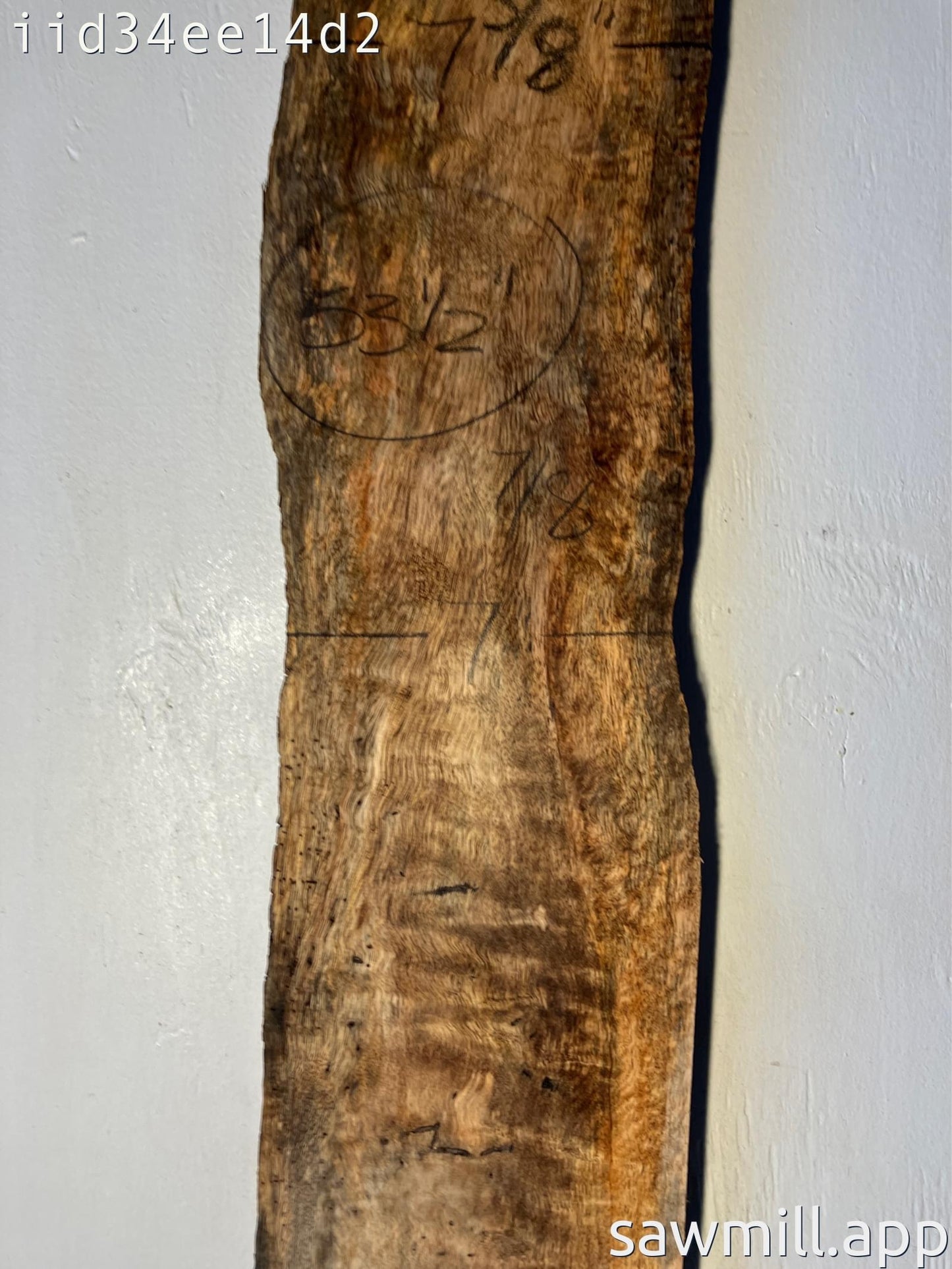 1" x 8" x 53" Mango