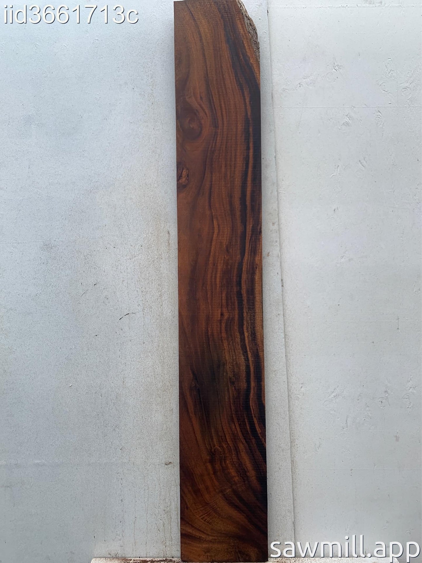 1" x 13" x 89" Monkeypod