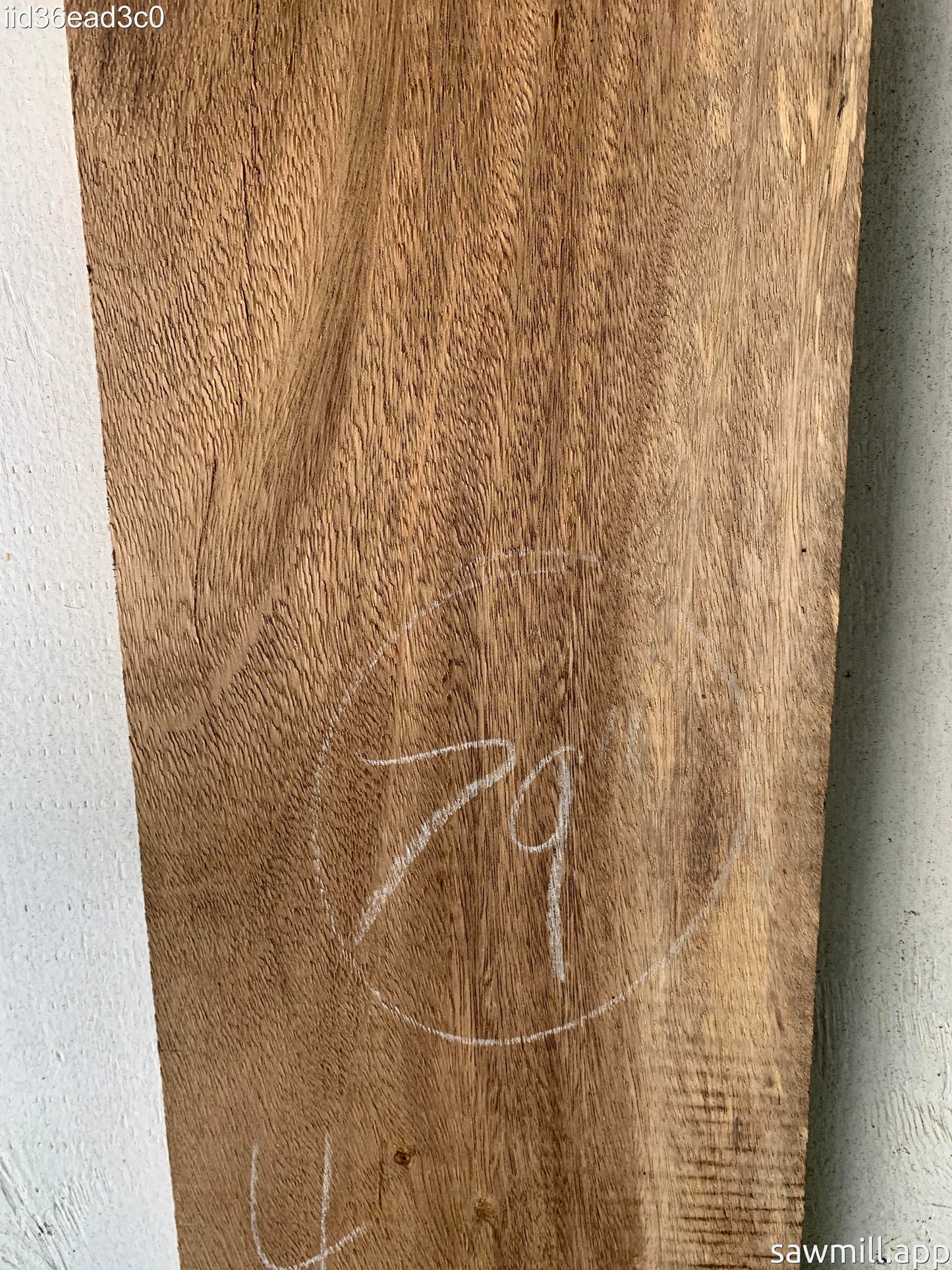 1" x 8" x 79" Monkeypod