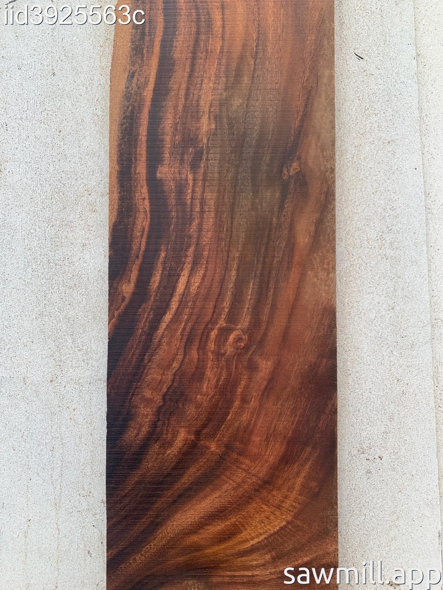 1" x 13" x 89" Monkeypod