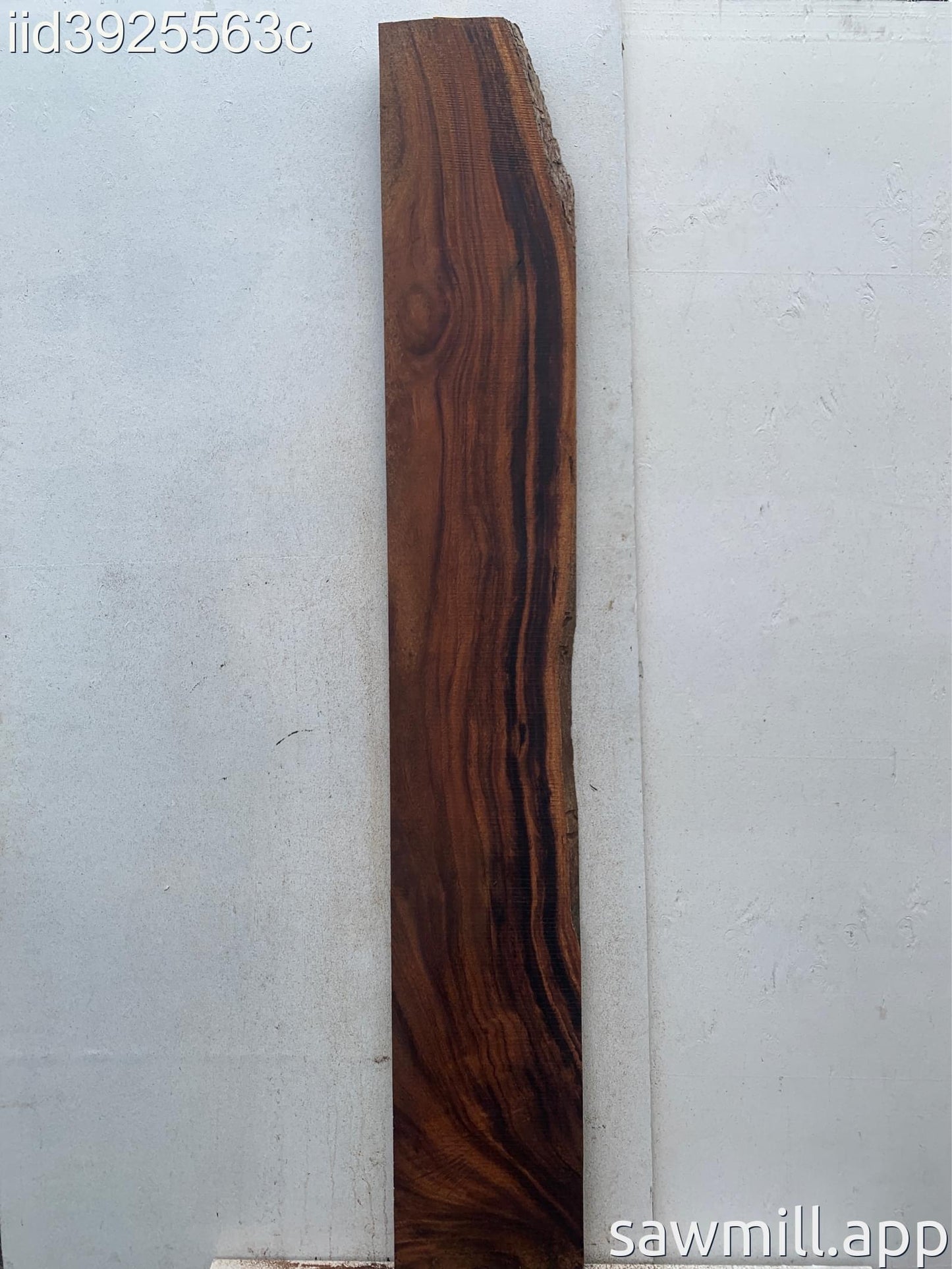 1" x 13" x 89" Monkeypod