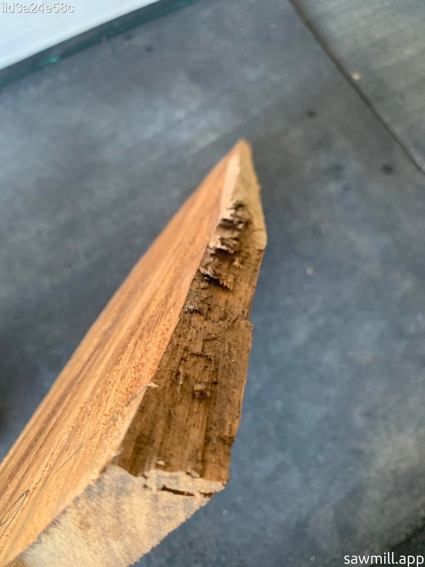 0.75" x 7" x 34" Monkeypod